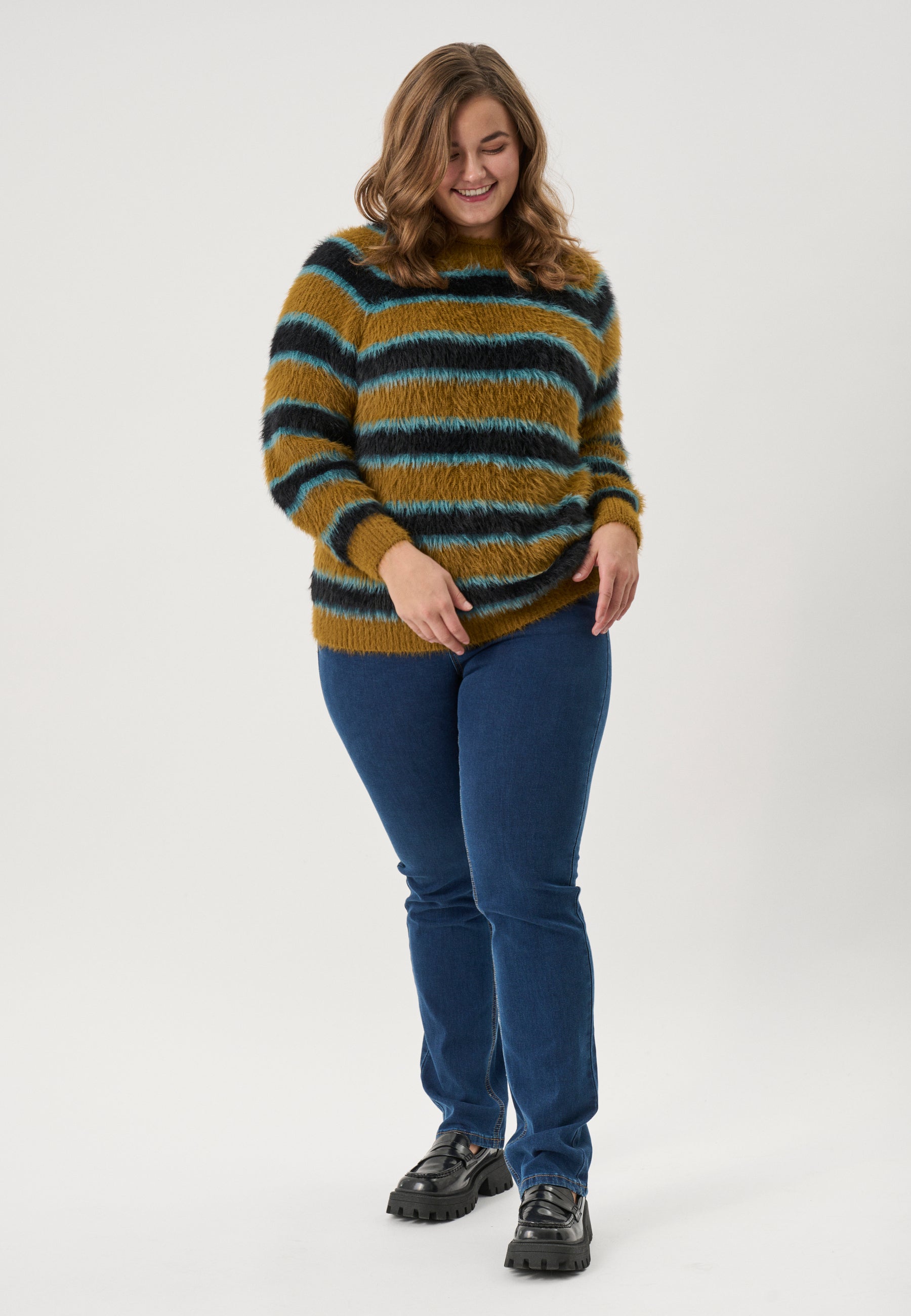 Adia ADRafia Knit Pullover 3502 Dusky Moss Green