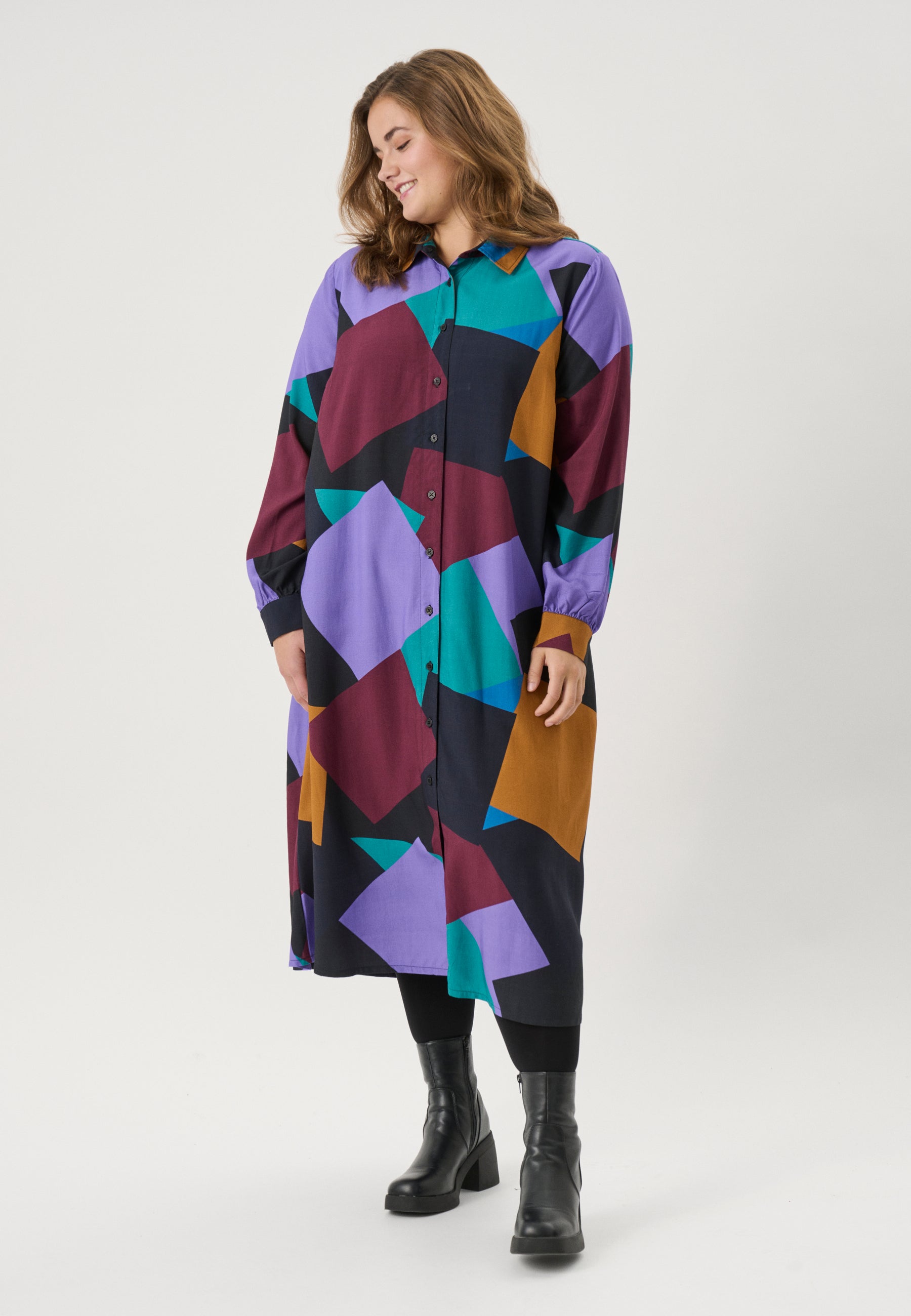 Adia ADRamona Kjoler 2502 Wine Red