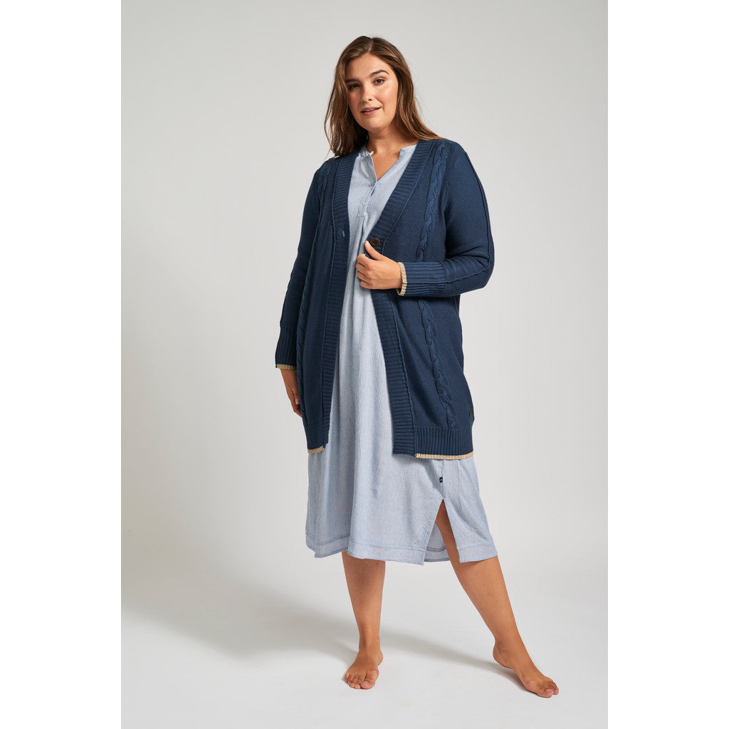 Adia ADRanit Knit Cardigan 4711 Navy
