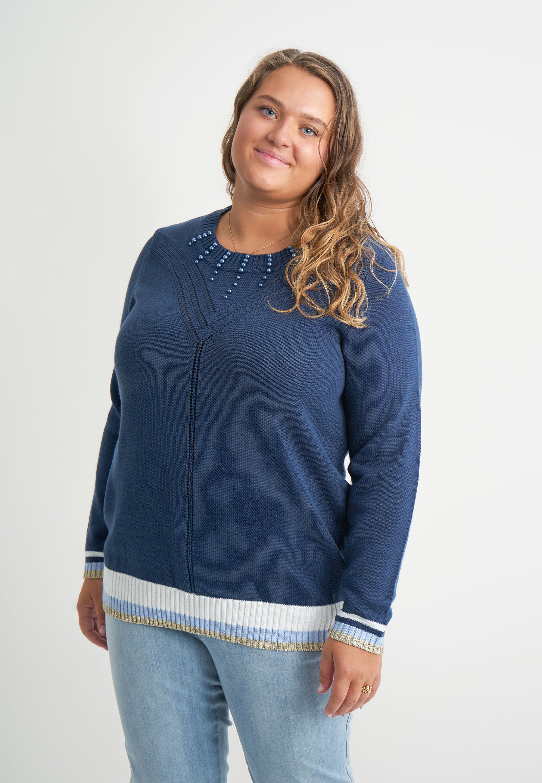Adia ADRanua Knit Pullover 4711 Navy