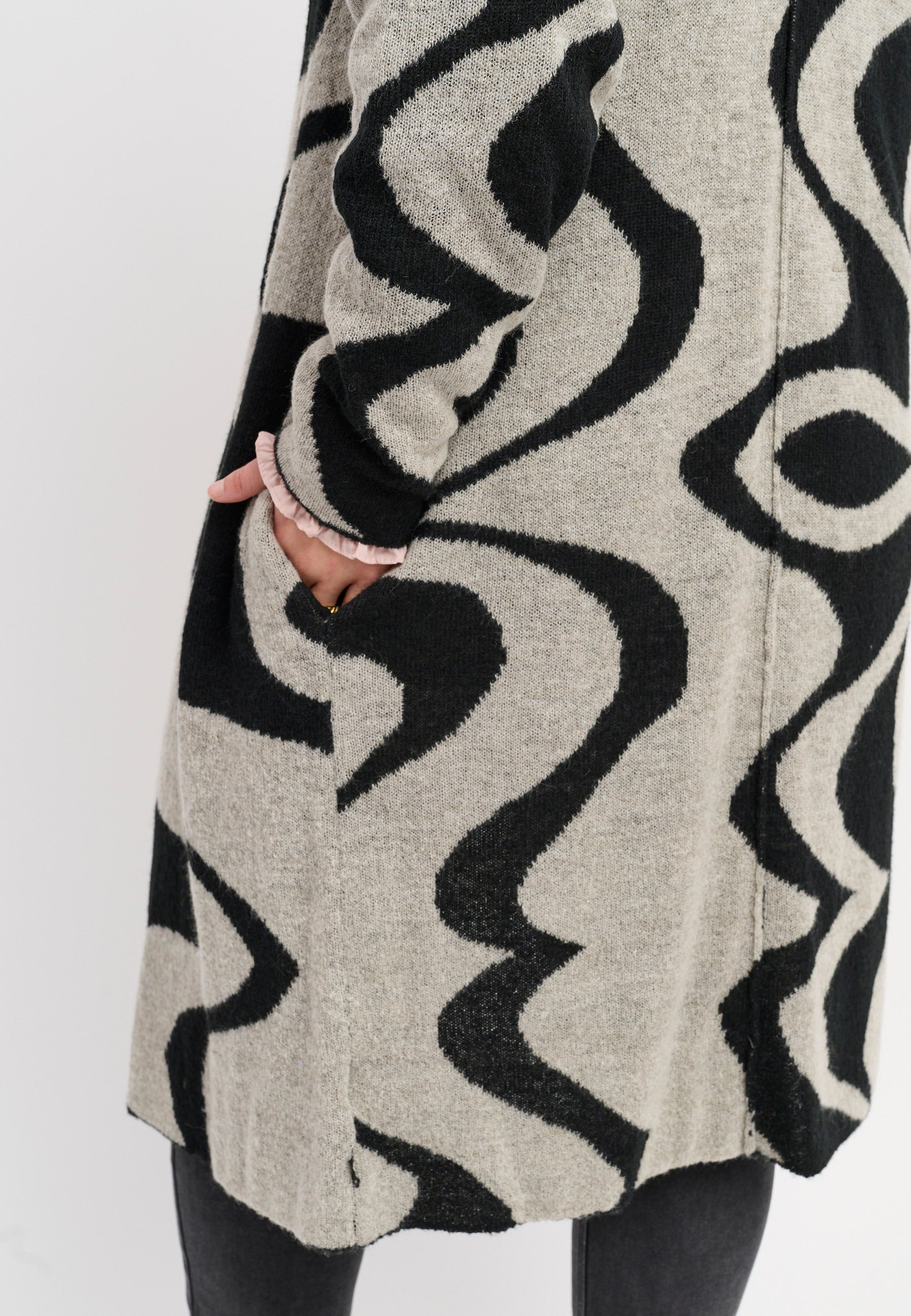 Adia ADRosalinda Knit Cardigan 9999 BLACK