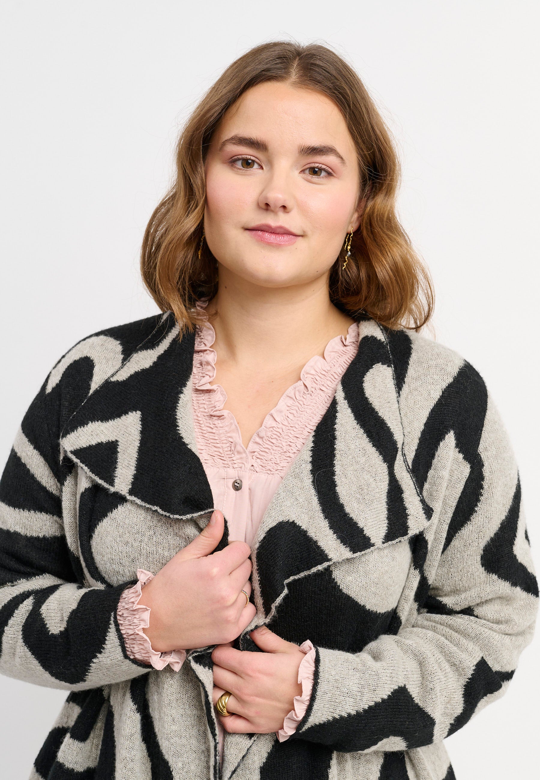 Adia ADRosalinda Knit Cardigan 9999 BLACK