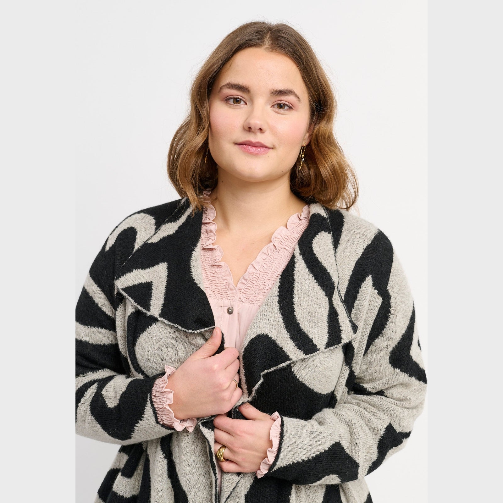 Adia ADRosalinda Knit Cardigan 9999 BLACK