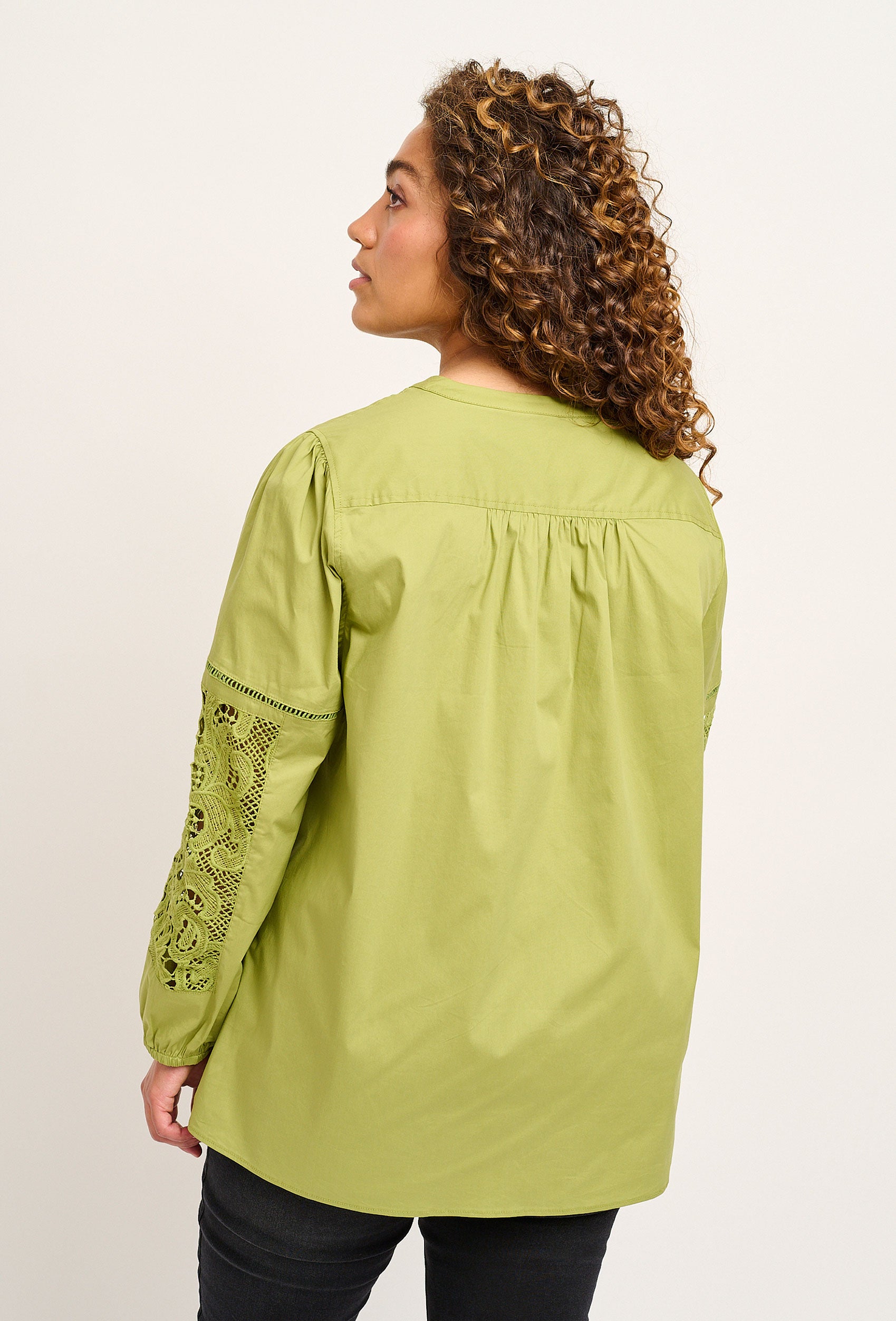 Adia ADSharon Skjortebluser 5633 Spinach Green