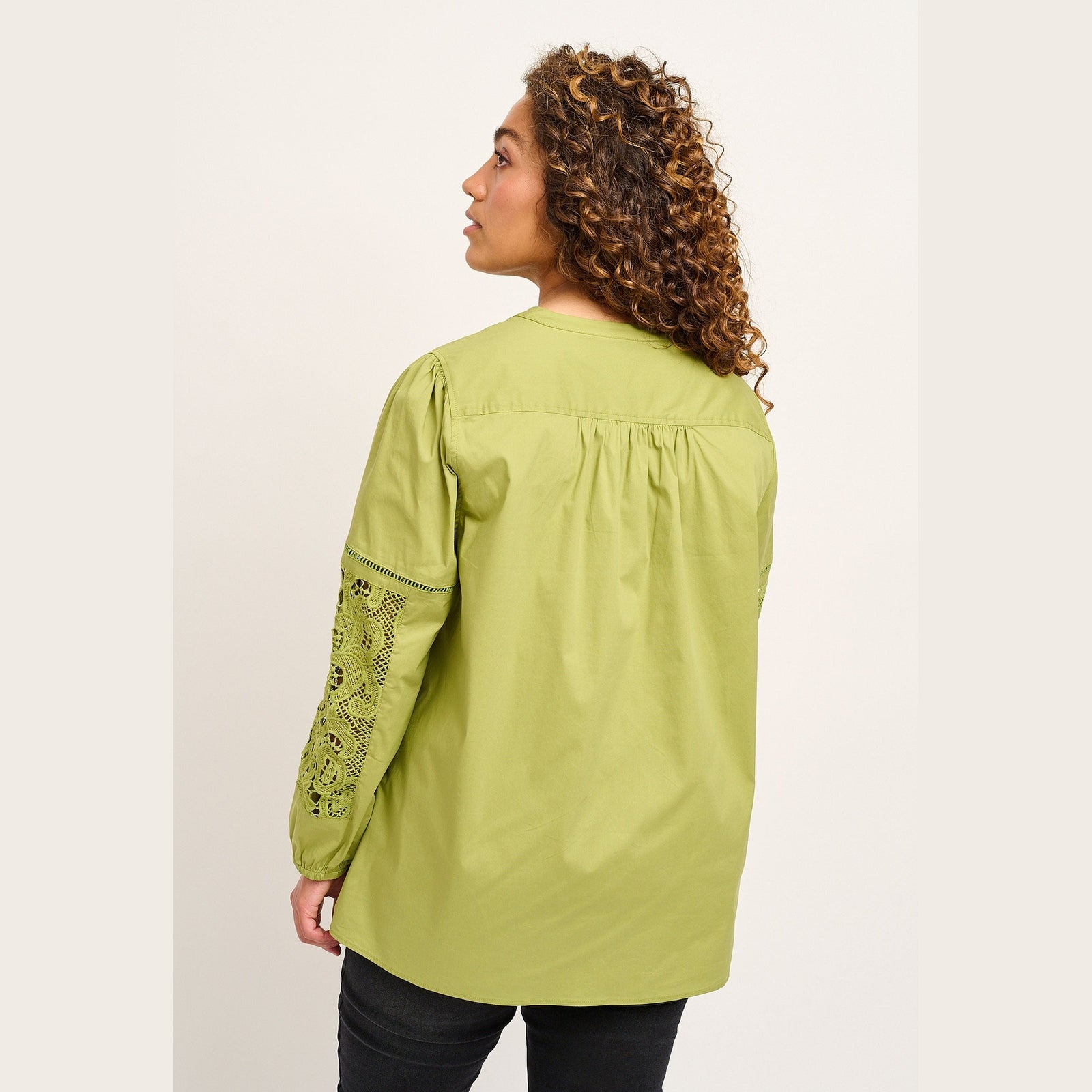 Adia ADSharon Skjortebluser 5633 Spinach Green