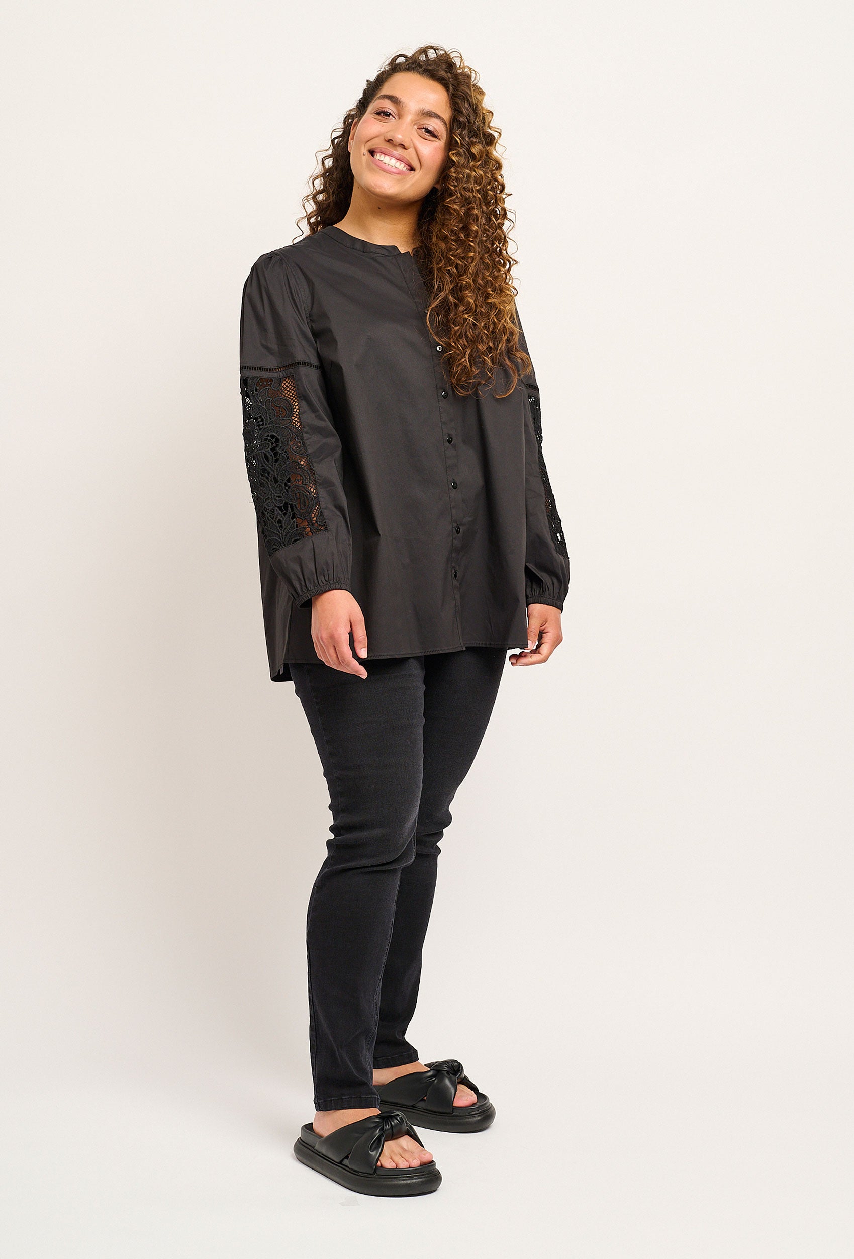 Adia ADSharon Skjortebluser 9998 Black
