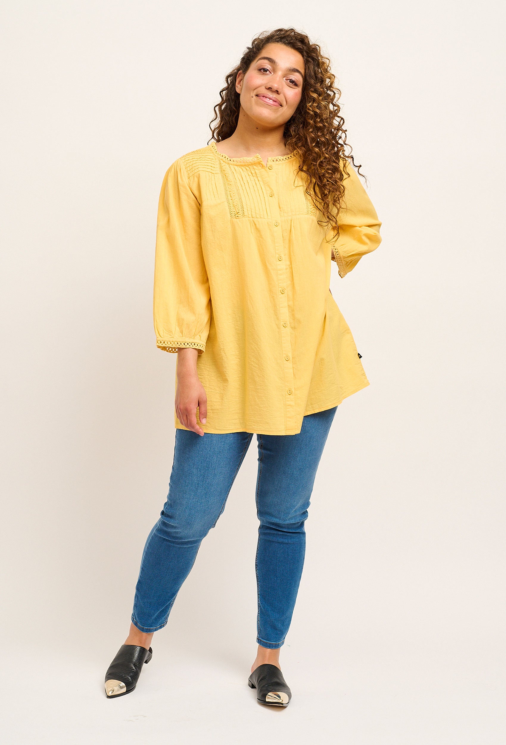 Adia ADSima Skjortebluser 2053 Honey Gold