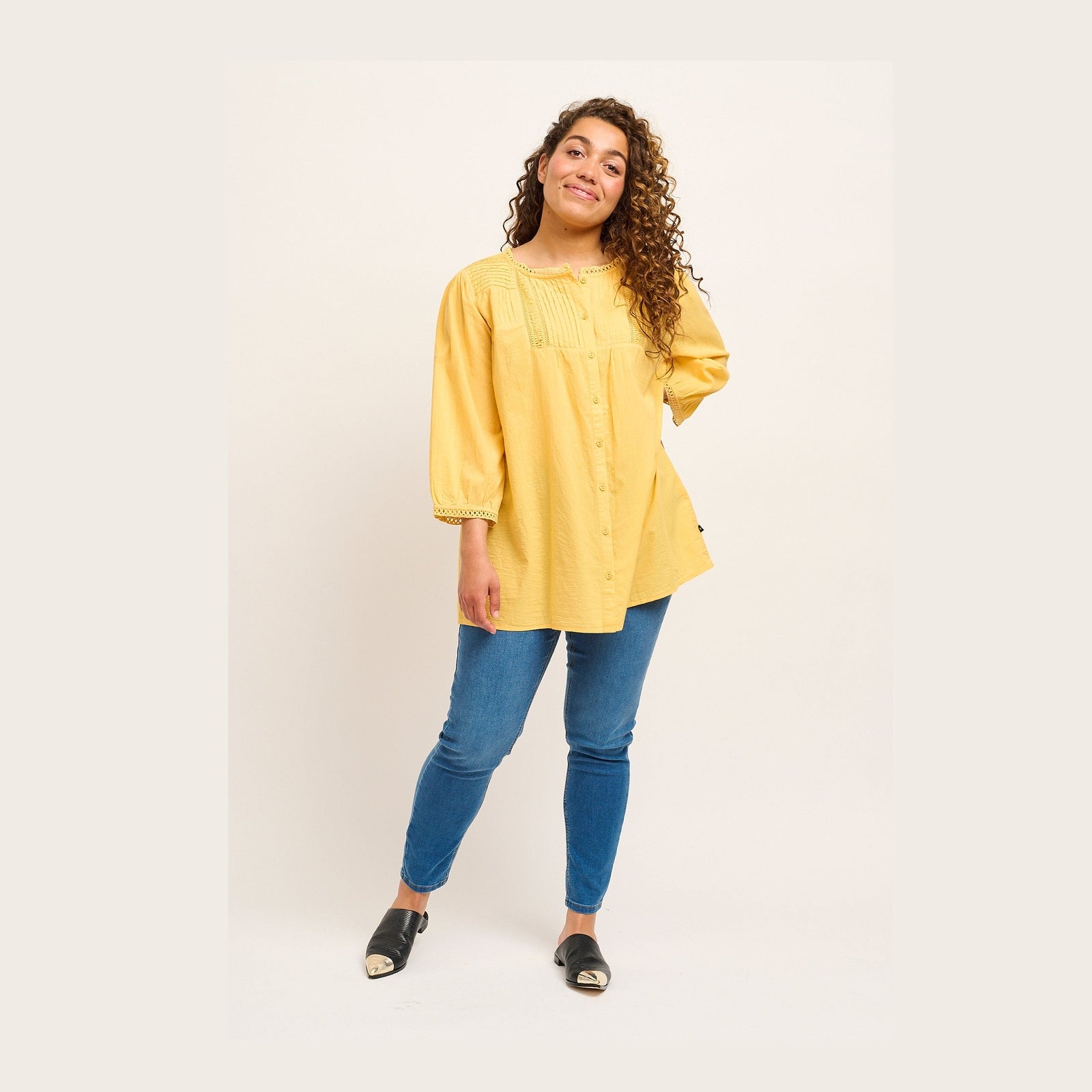 Adia ADSima Skjortebluser 2053 Honey Gold