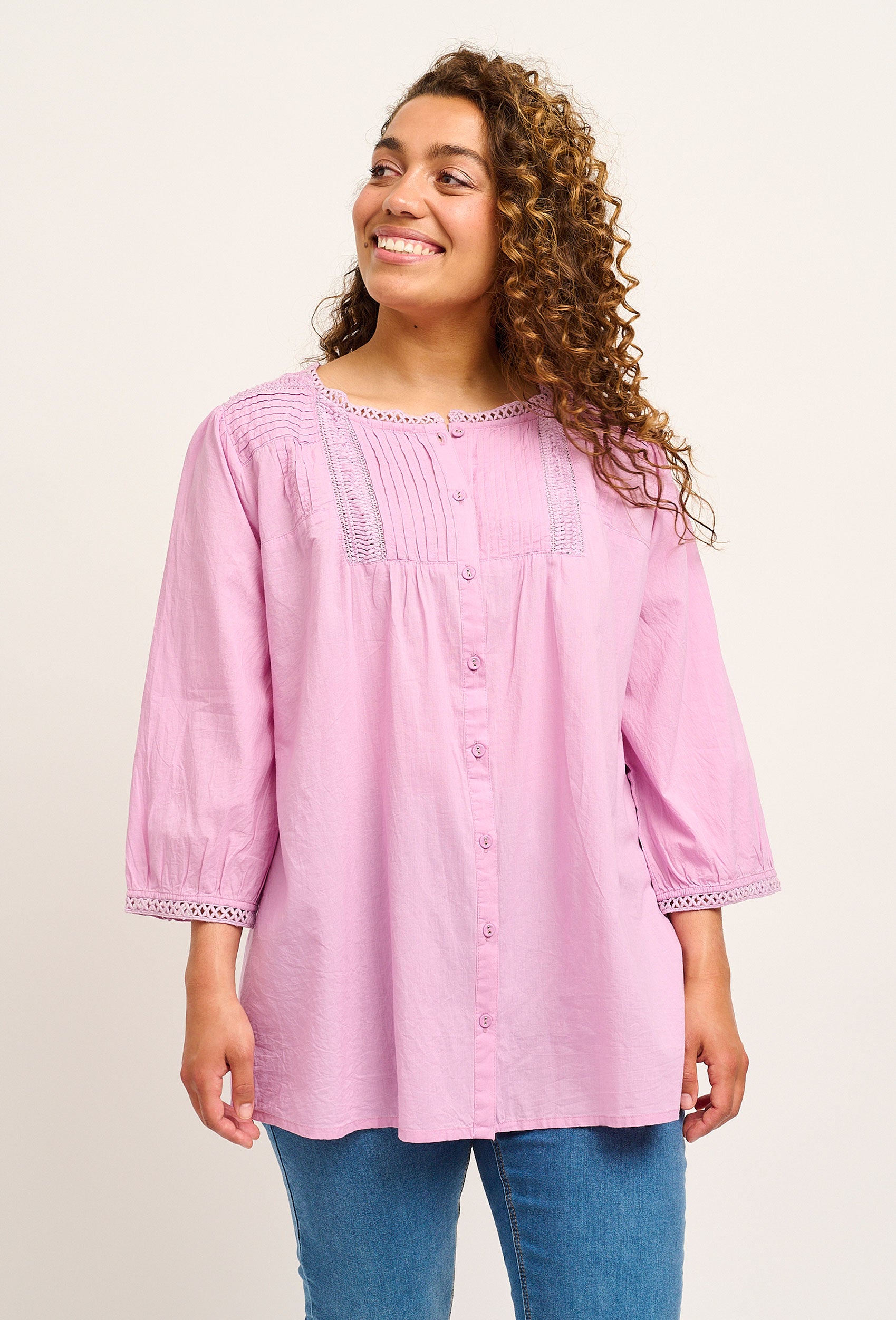 Adia ADSima Skjortebluser 4123 Smokey Grape