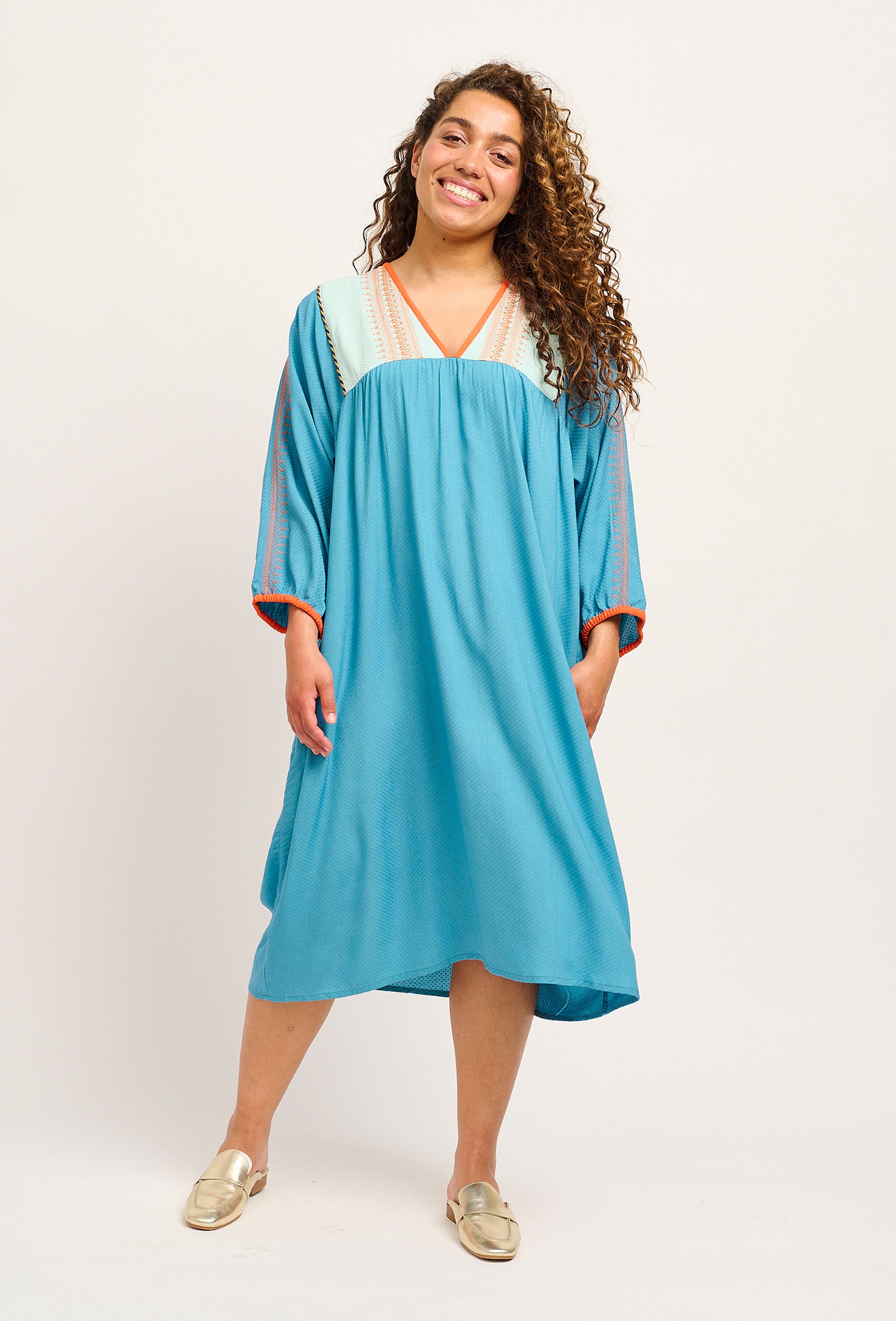 Adia ADStina Kjoler 4724 Dolphin Blue