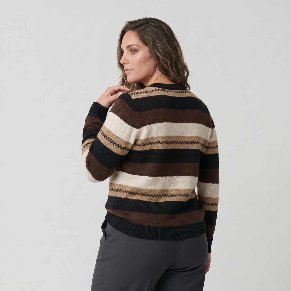 Adia ADSunrid Bluser 1451 Mocca Brown