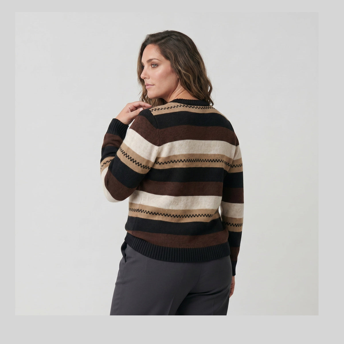 Adia ADSunrid Bluser 1451 Mocca Brown