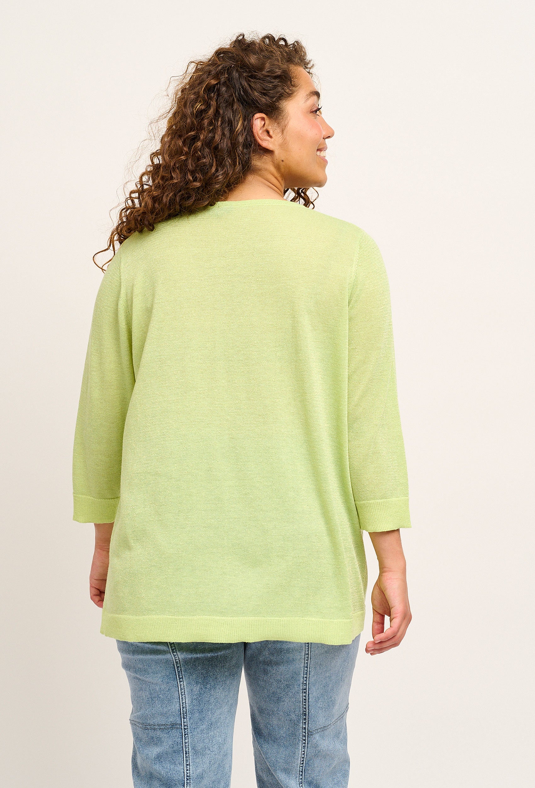 Adia ADSusan Knit Pullover 2052 Lemon Limelight