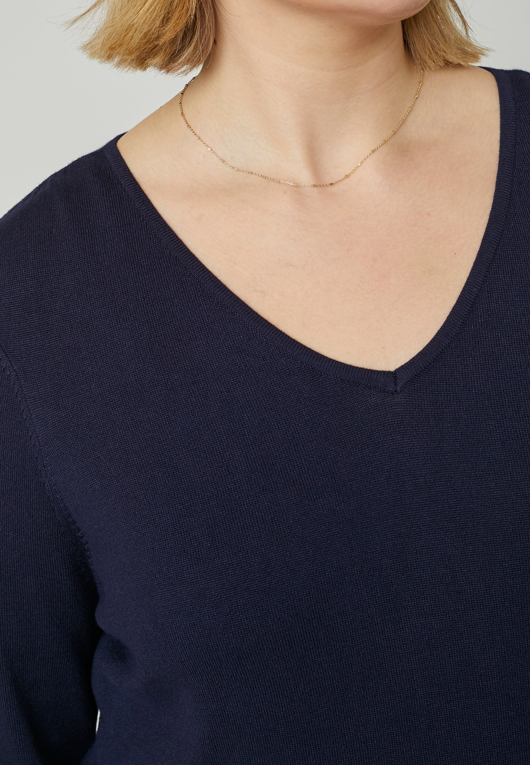 Adia ADSynnøve Knit Pullover 5999 NAVY BLUE