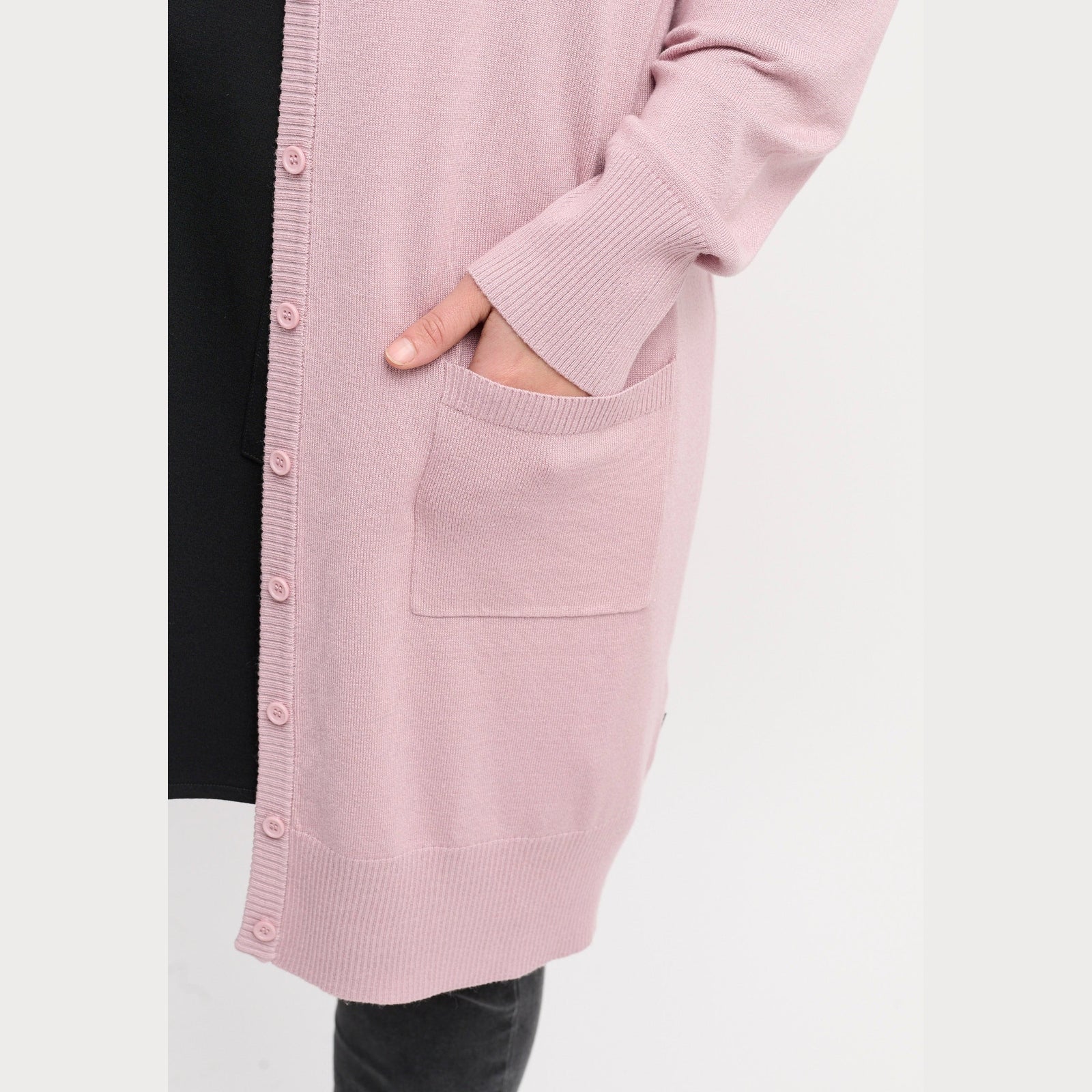 Adia ADSyverine Knit Cardigan 2051 Rose