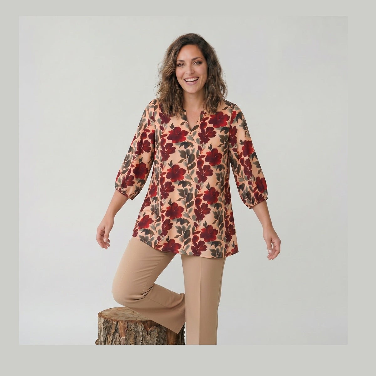 Adia ADTaja Tunikaer 2999 BORDEAUX RED