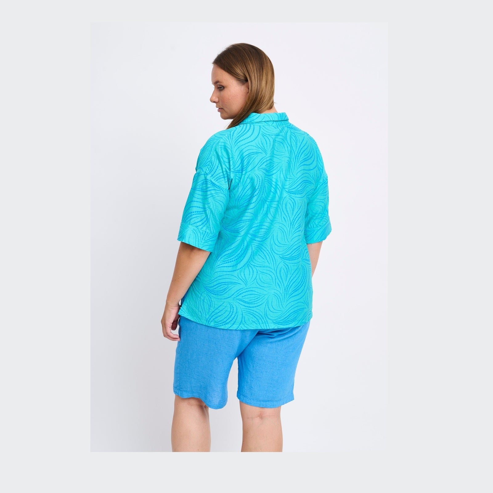 Adia ADTove Skjortebluser 5285 turquoise