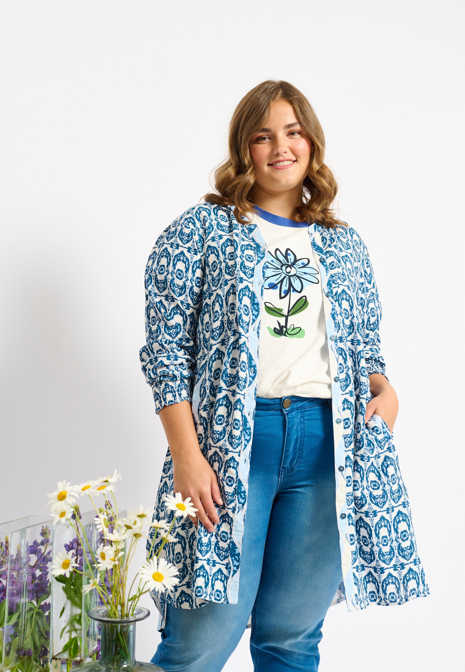 Adia ADValdis T-Shirt 5999 NAVY BLUE