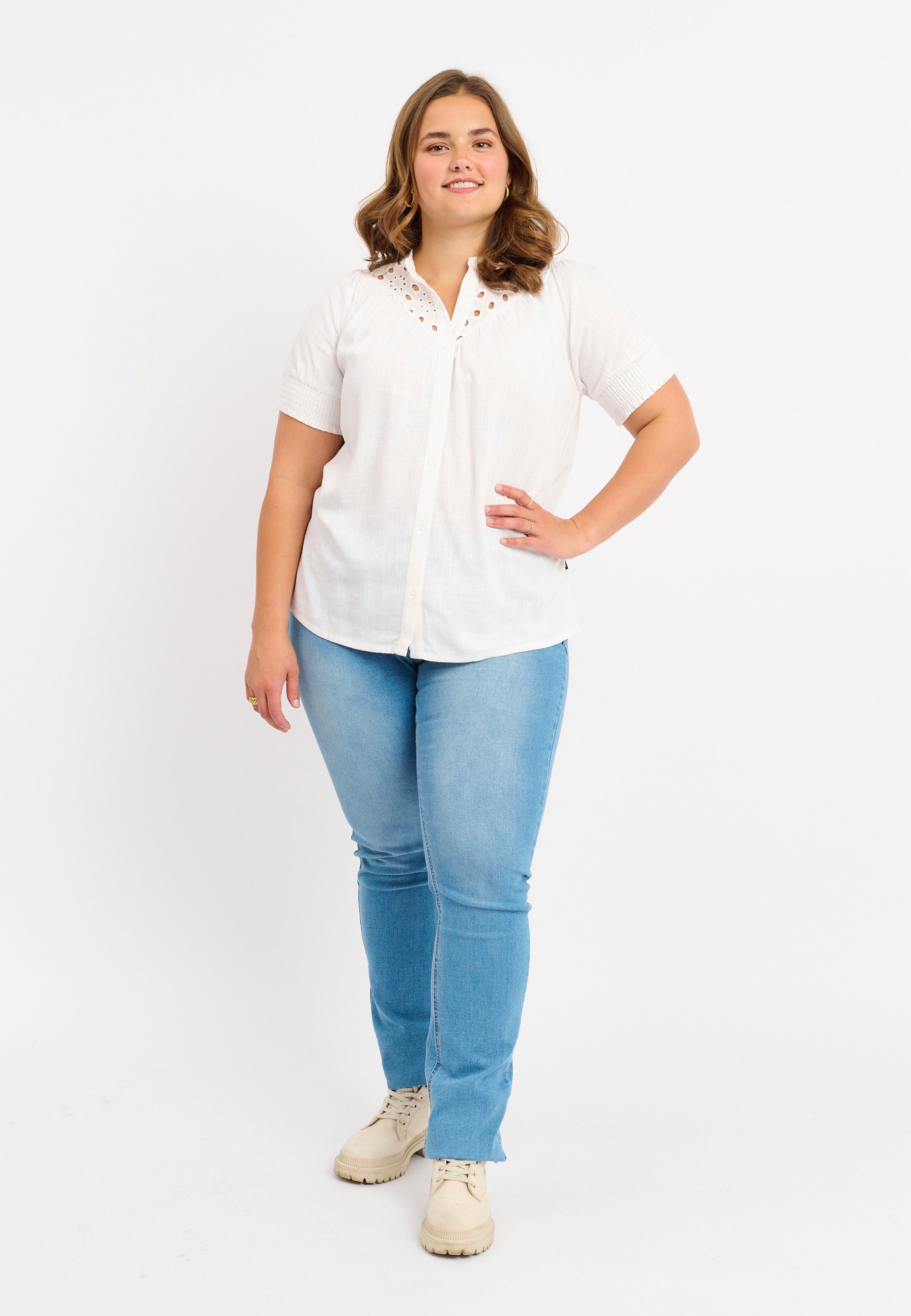 Adia ADValgerda Bluser 9000 WHITE