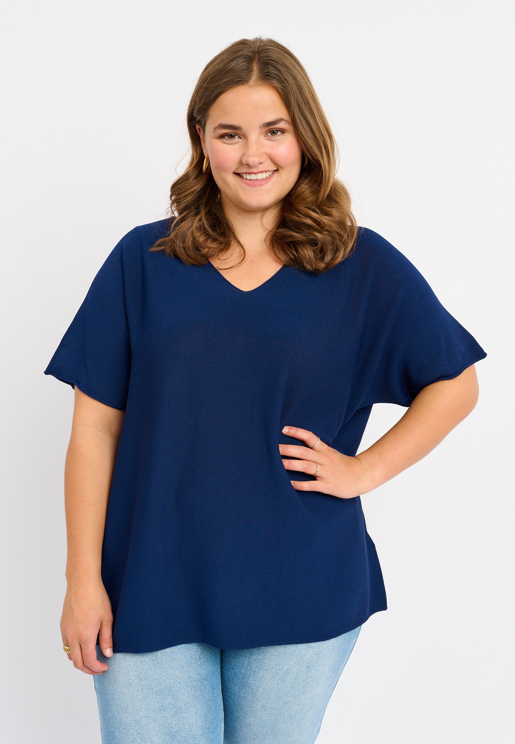 Adia ADVelma Knit Pullover 5999 NAVY BLUE