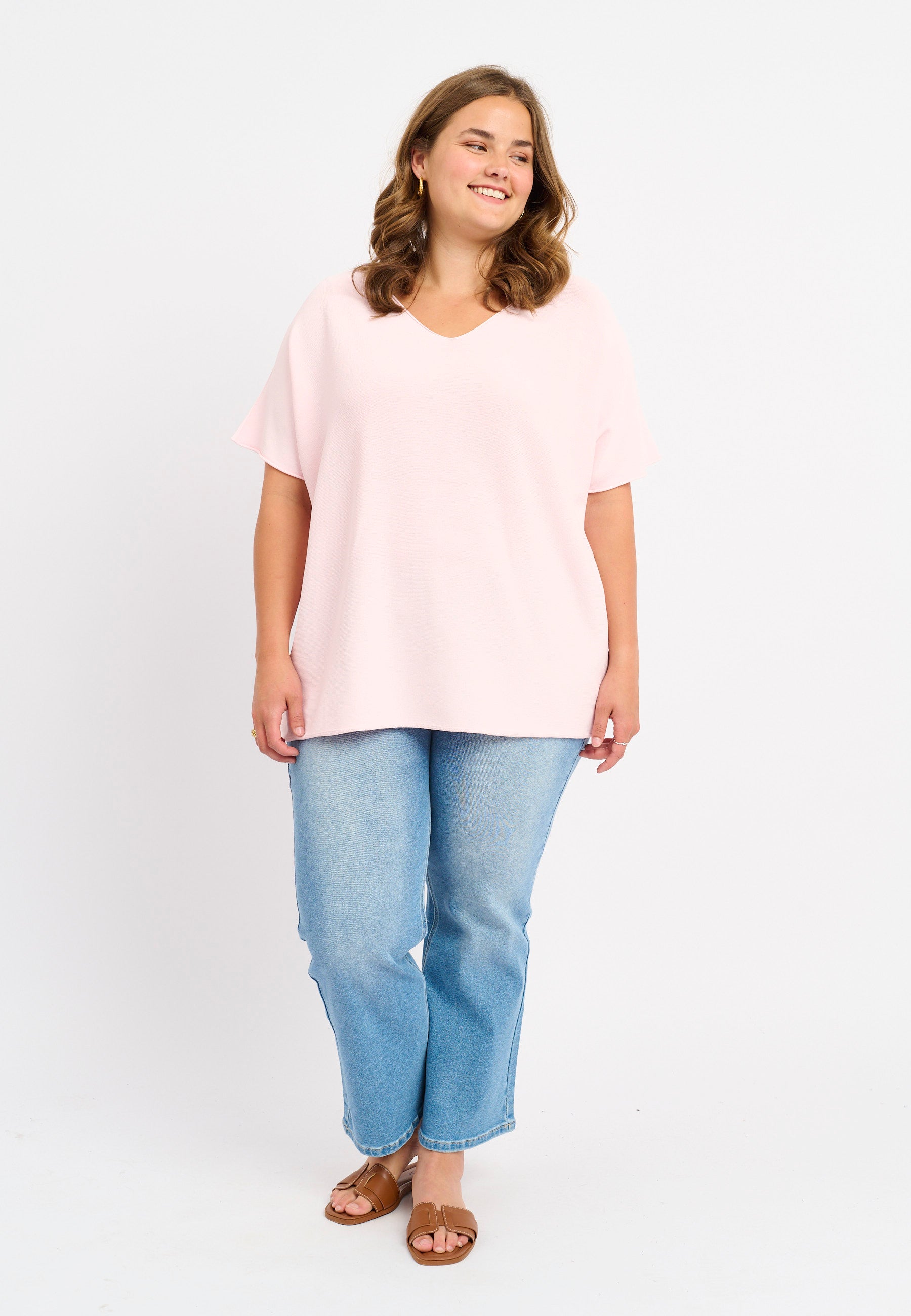 Adia ADVelma Knit Pullover 6020 Light rose