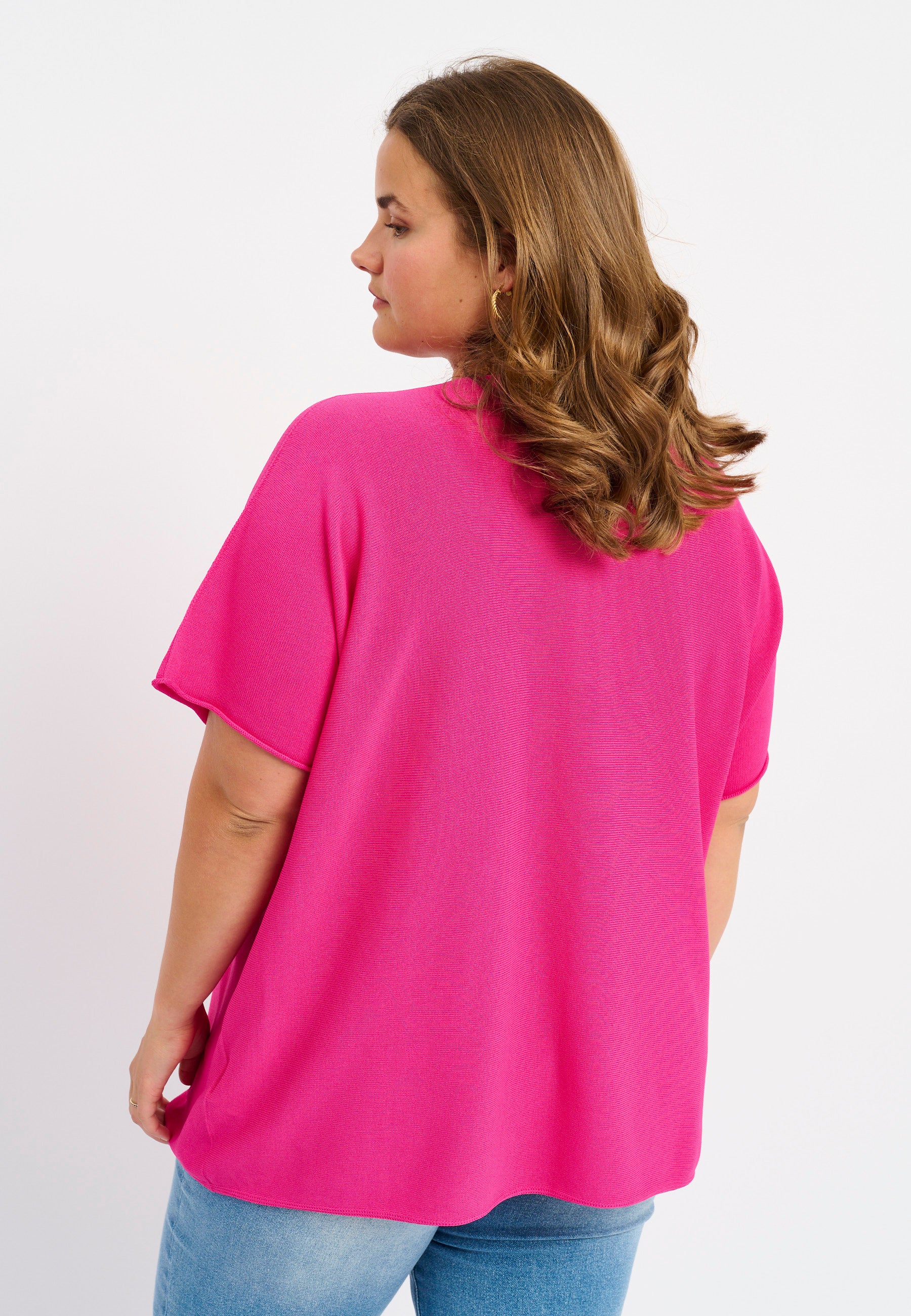 Adia ADVelma Knit Pullover 6450 Fuchsia Pink
