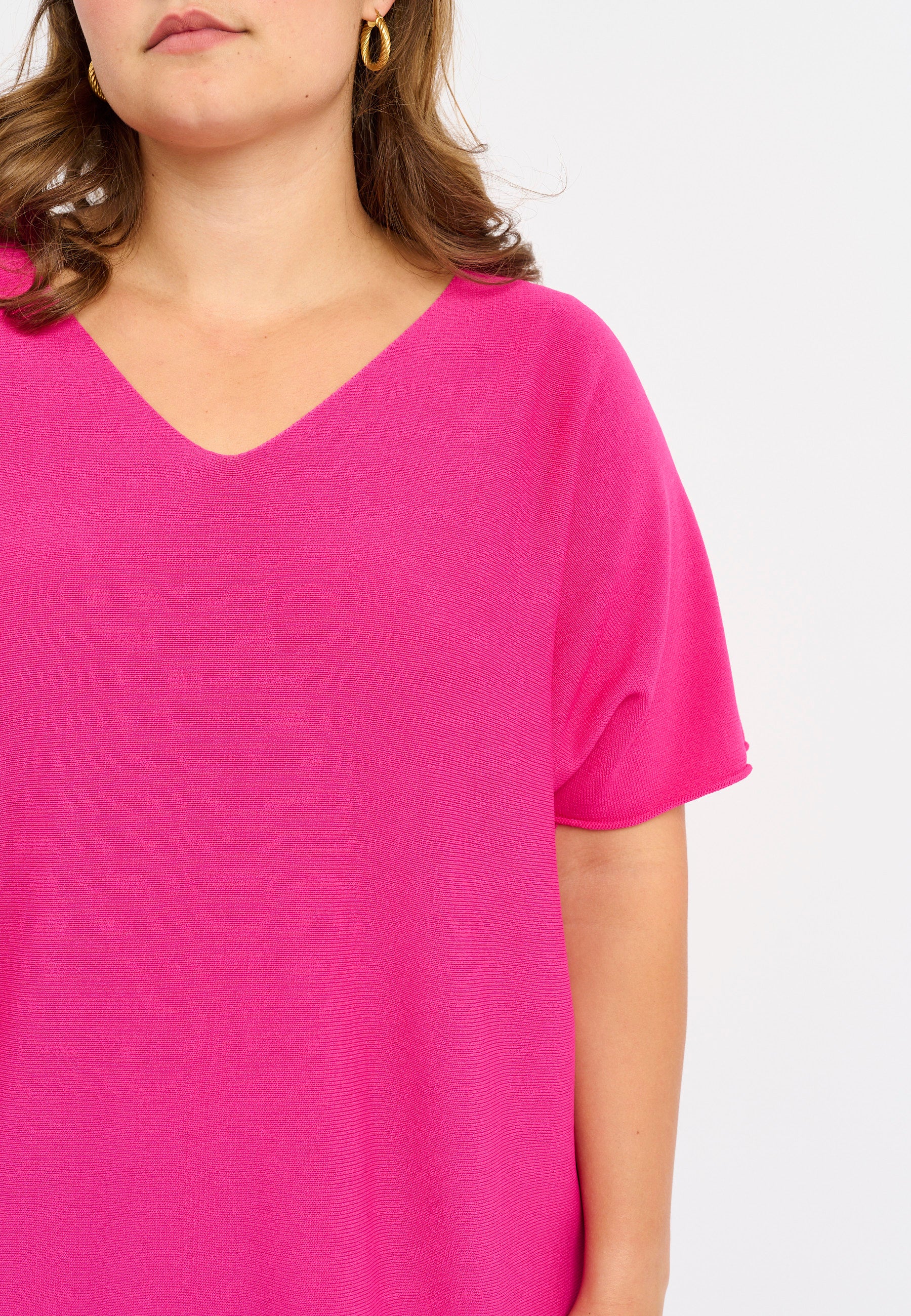 Adia ADVelma Knit Pullover 6450 Fuchsia Pink