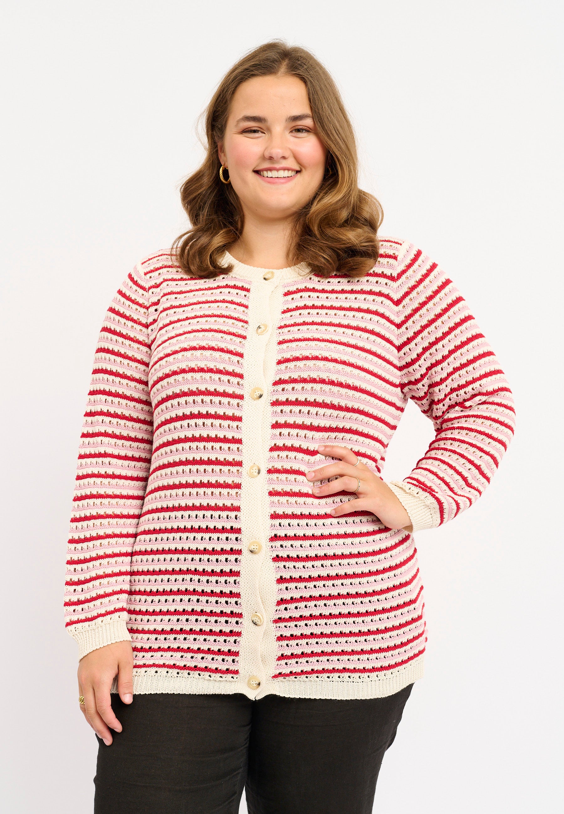 Adia ADVenus Knit Cardigan 2500 RED