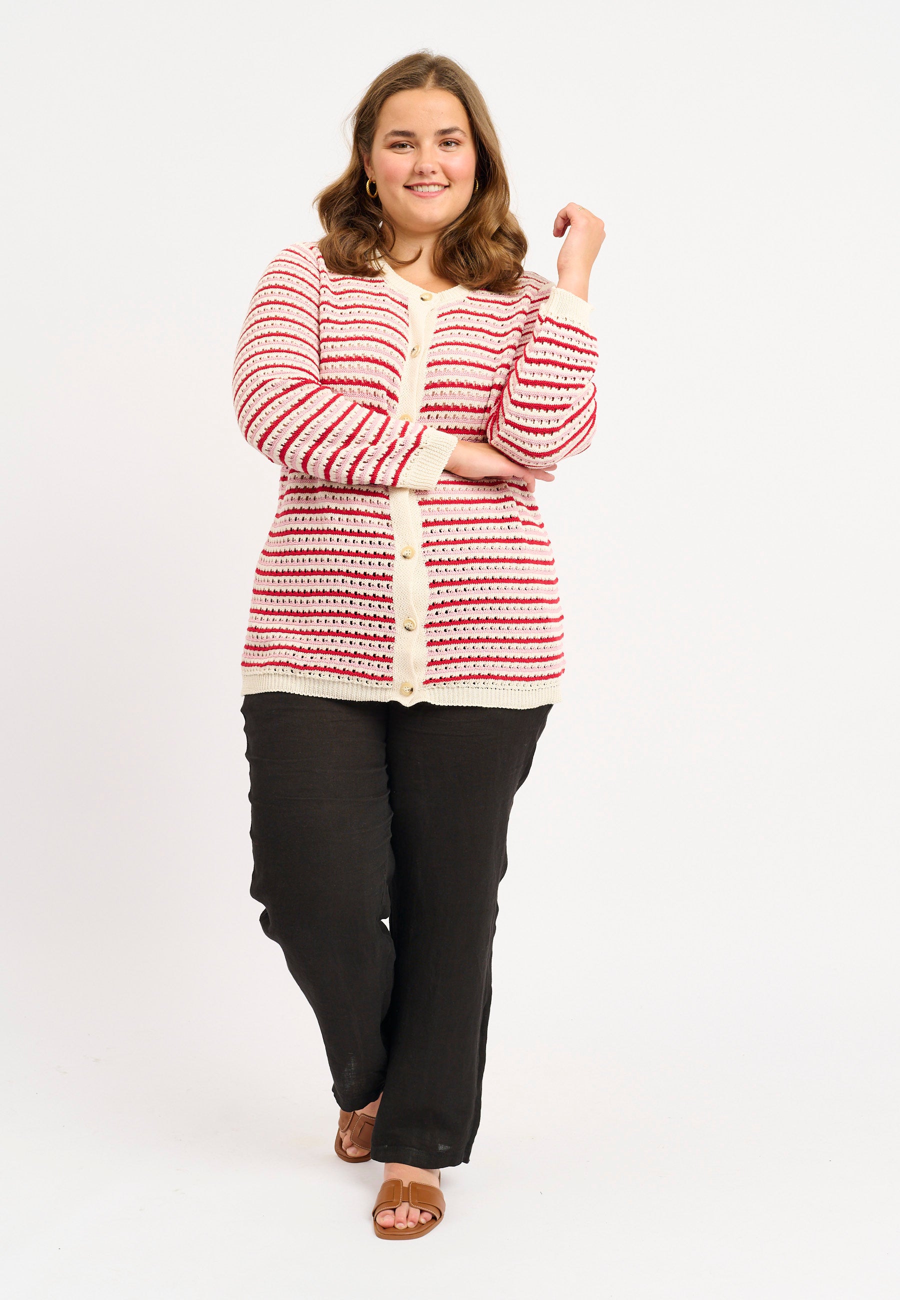 Adia ADVenus Knit Cardigan 2500 RED