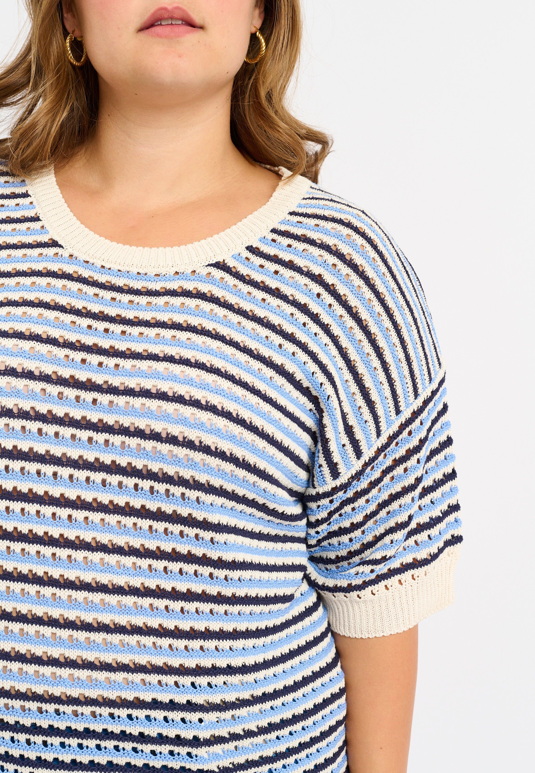 Adia ADVeronica Knit Pullover 5000 LIGHT BLUE