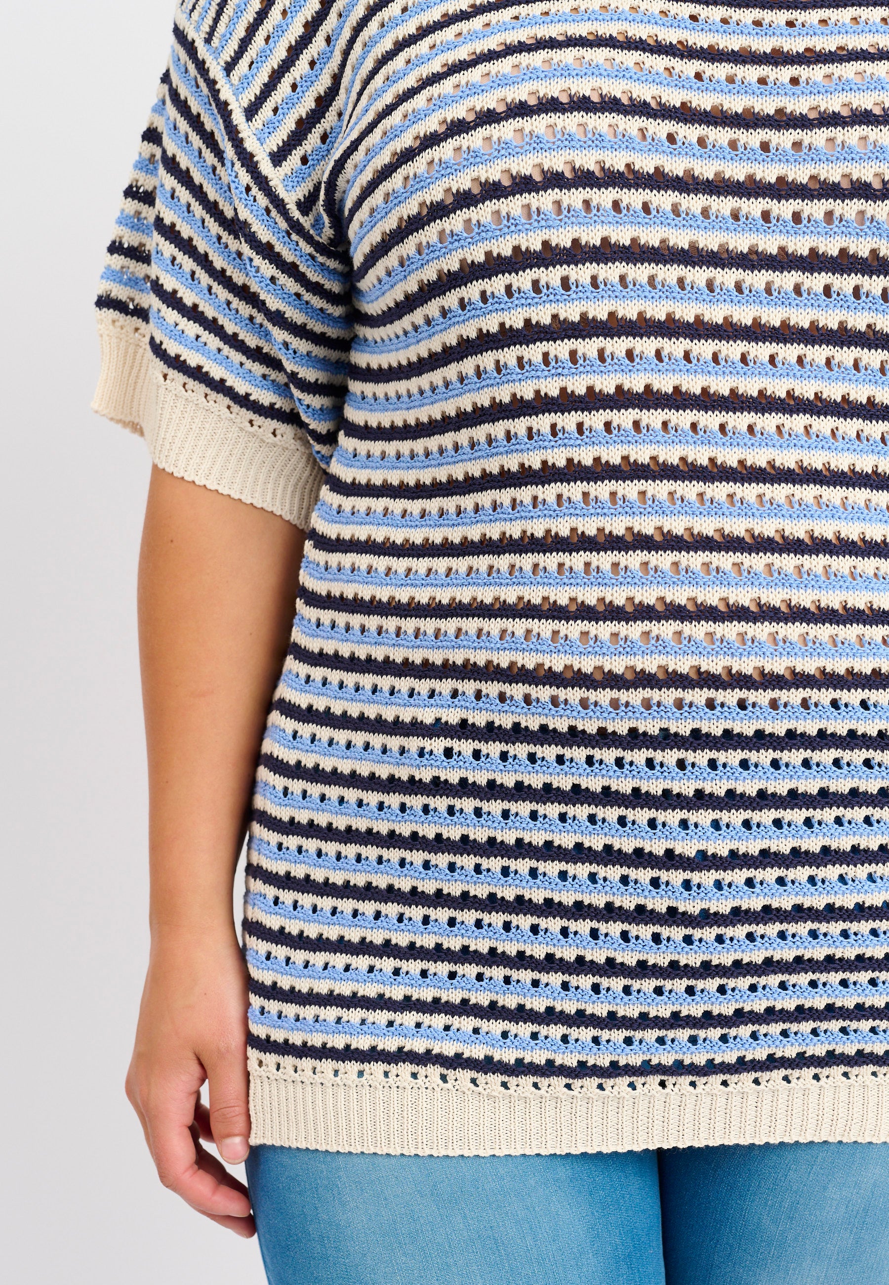 Adia ADVeronica Knit Pullover 5000 LIGHT BLUE