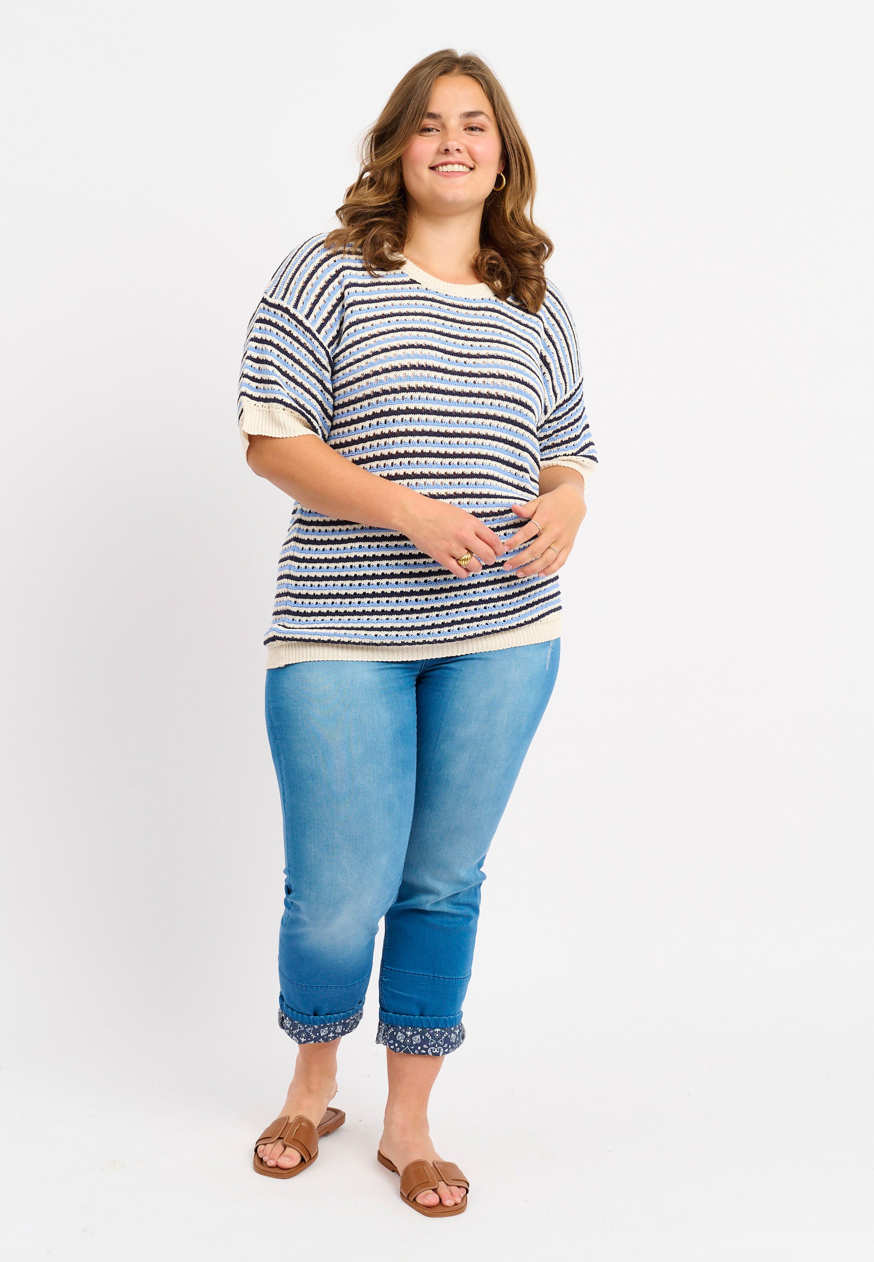 Adia ADVeronica Knit Pullover 5000 LIGHT BLUE