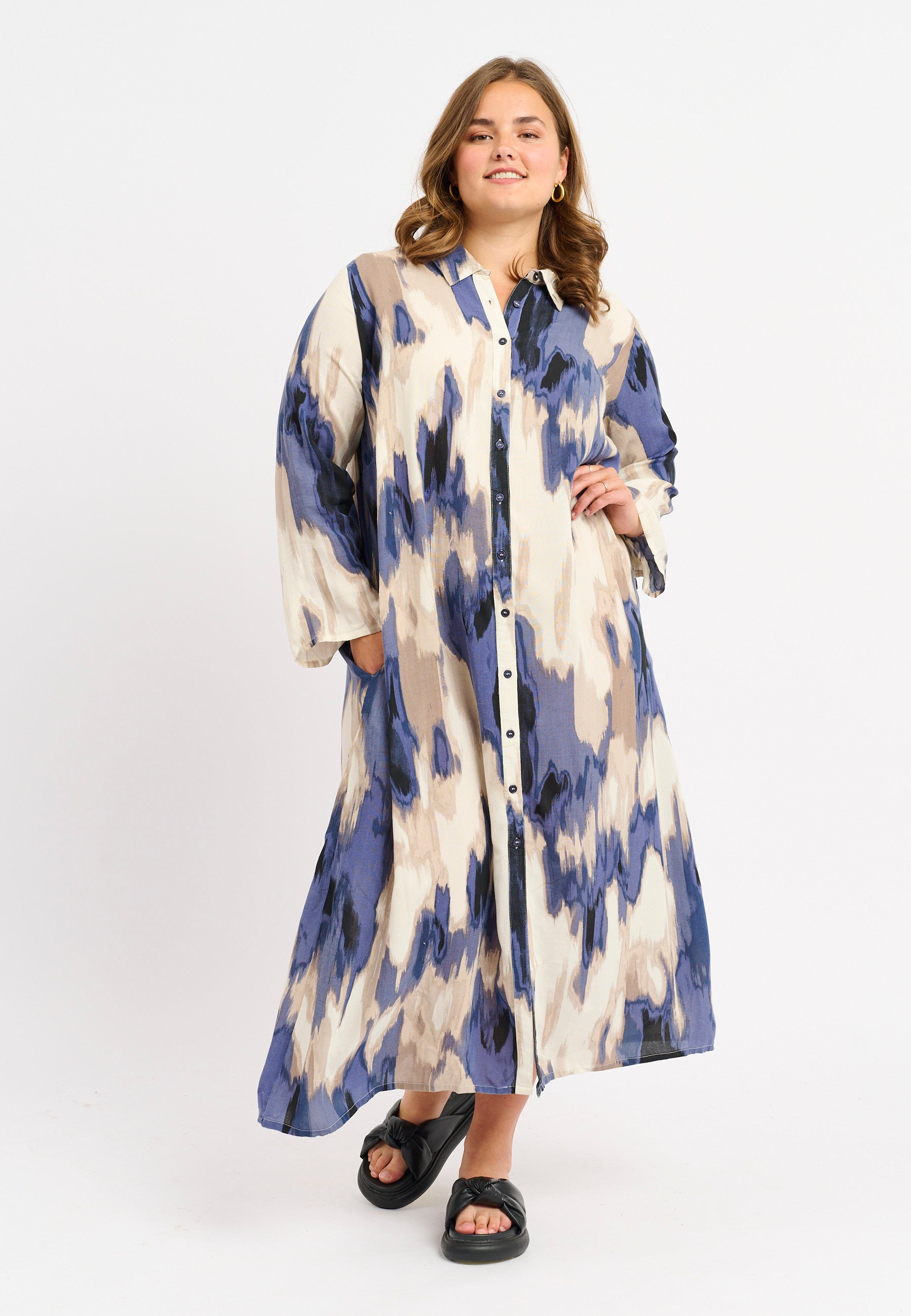 Adia ADVilhelma Kjoler 5999 NAVY BLUE