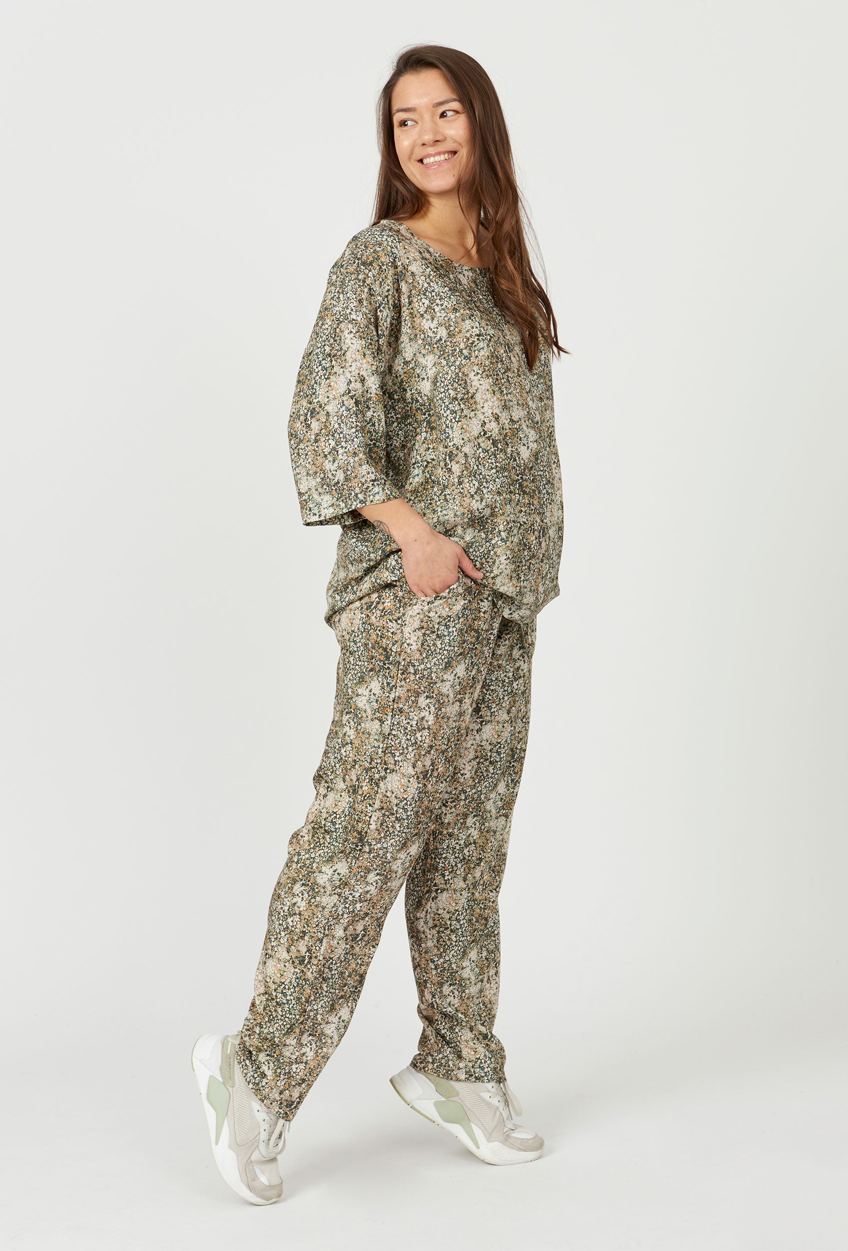 Aprico APArkadelphia Bluser 649 Jade Green