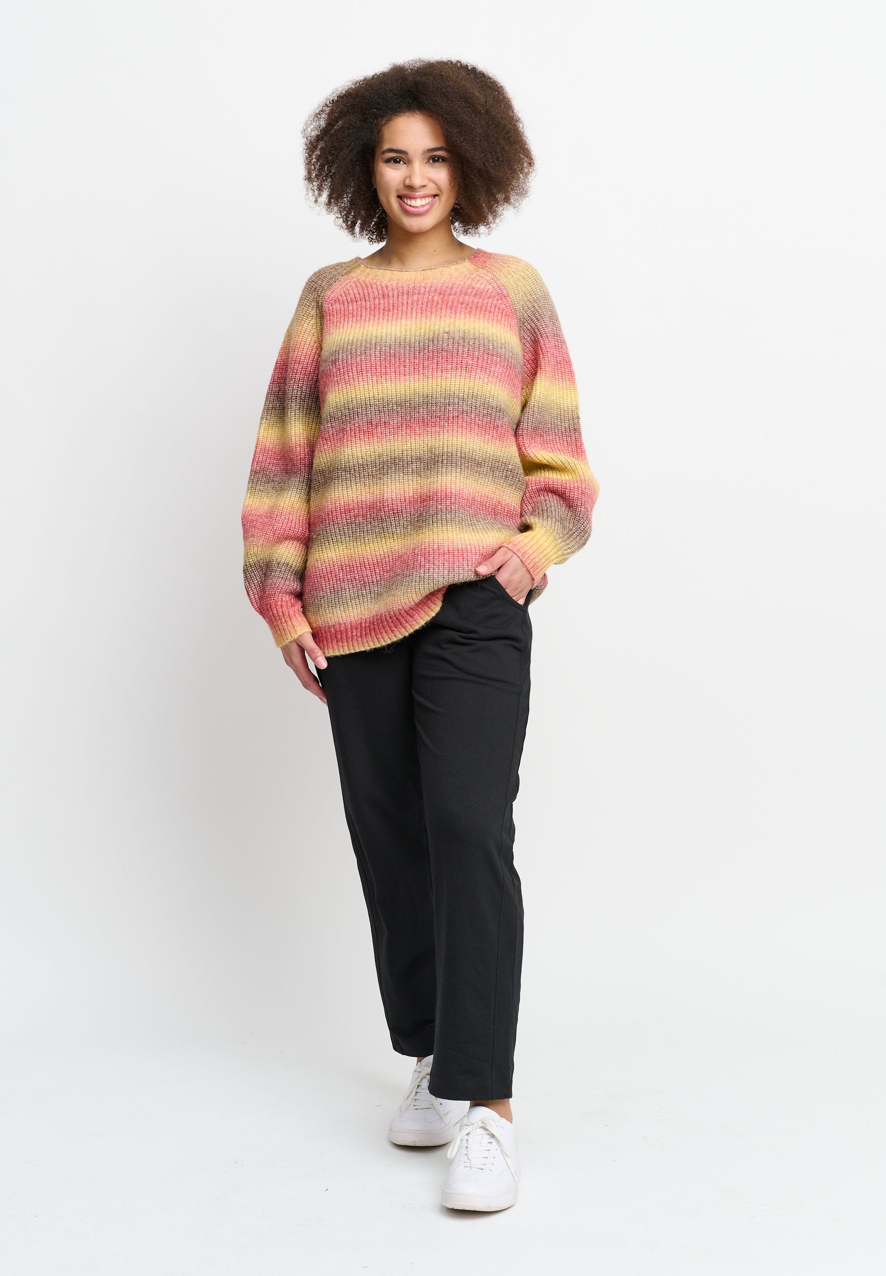 Aprico APBastrop Knit Pullover 316 Burned red