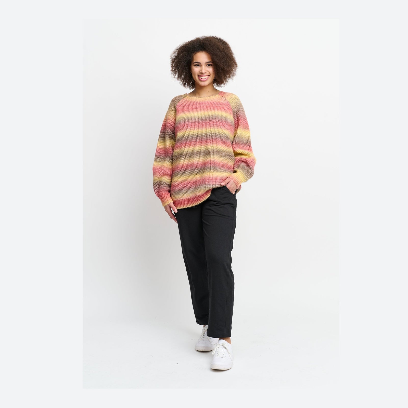 Aprico APBastrop Knit Pullover 316 Burned red