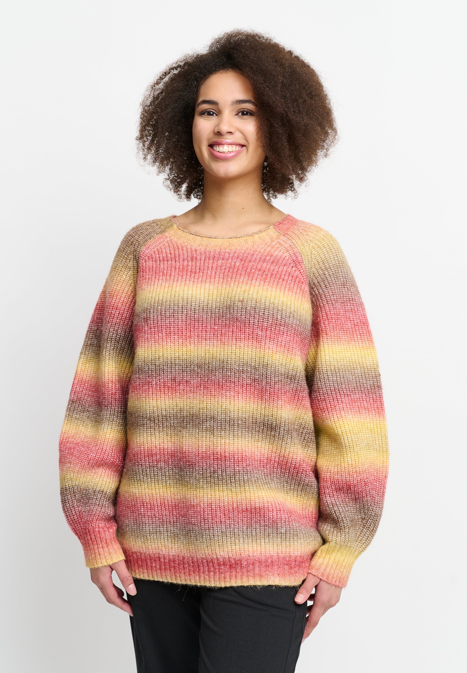 Aprico APBastrop Knit Pullover 316 Burned red