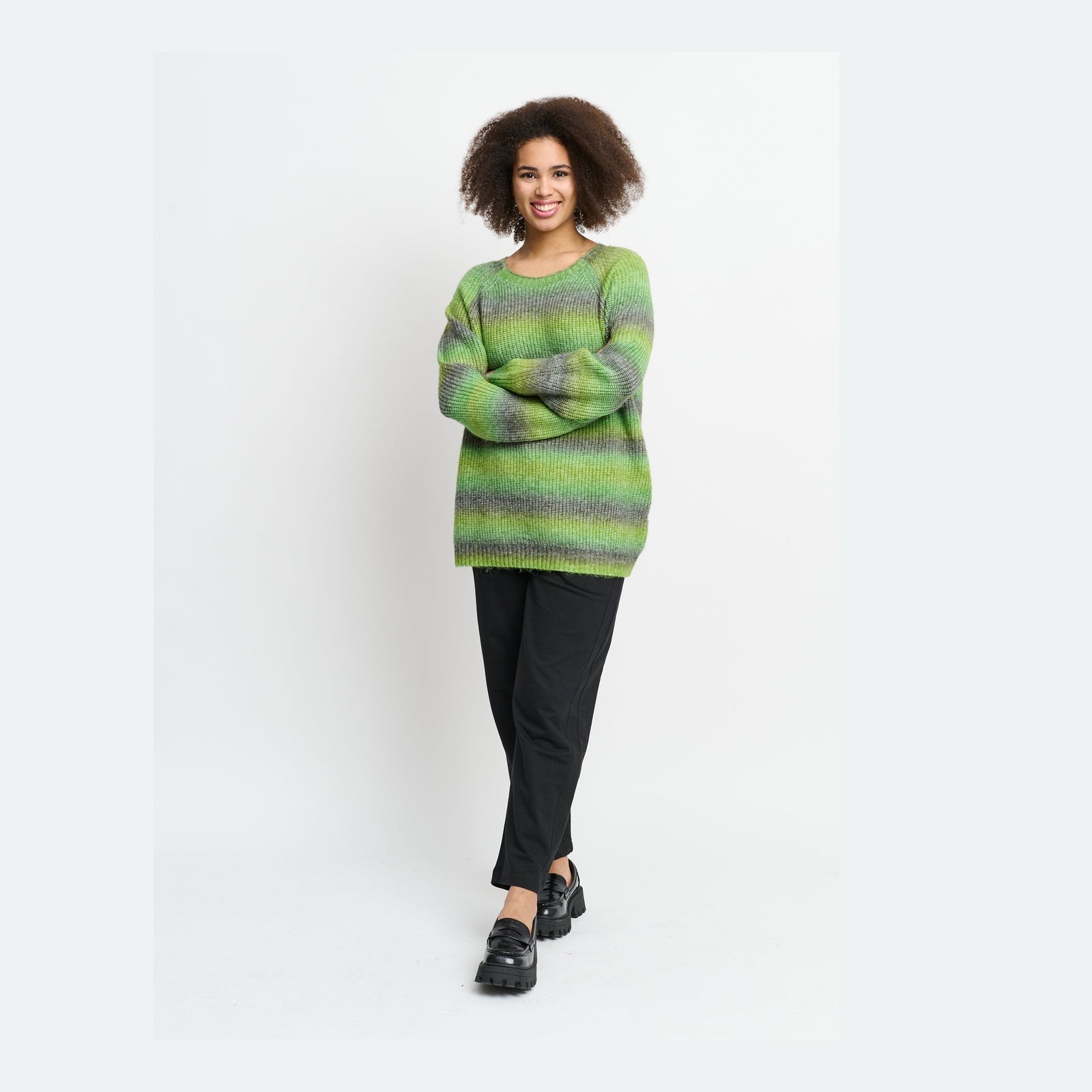 Aprico APBastrop Knit Pullover 620 Golden Olive