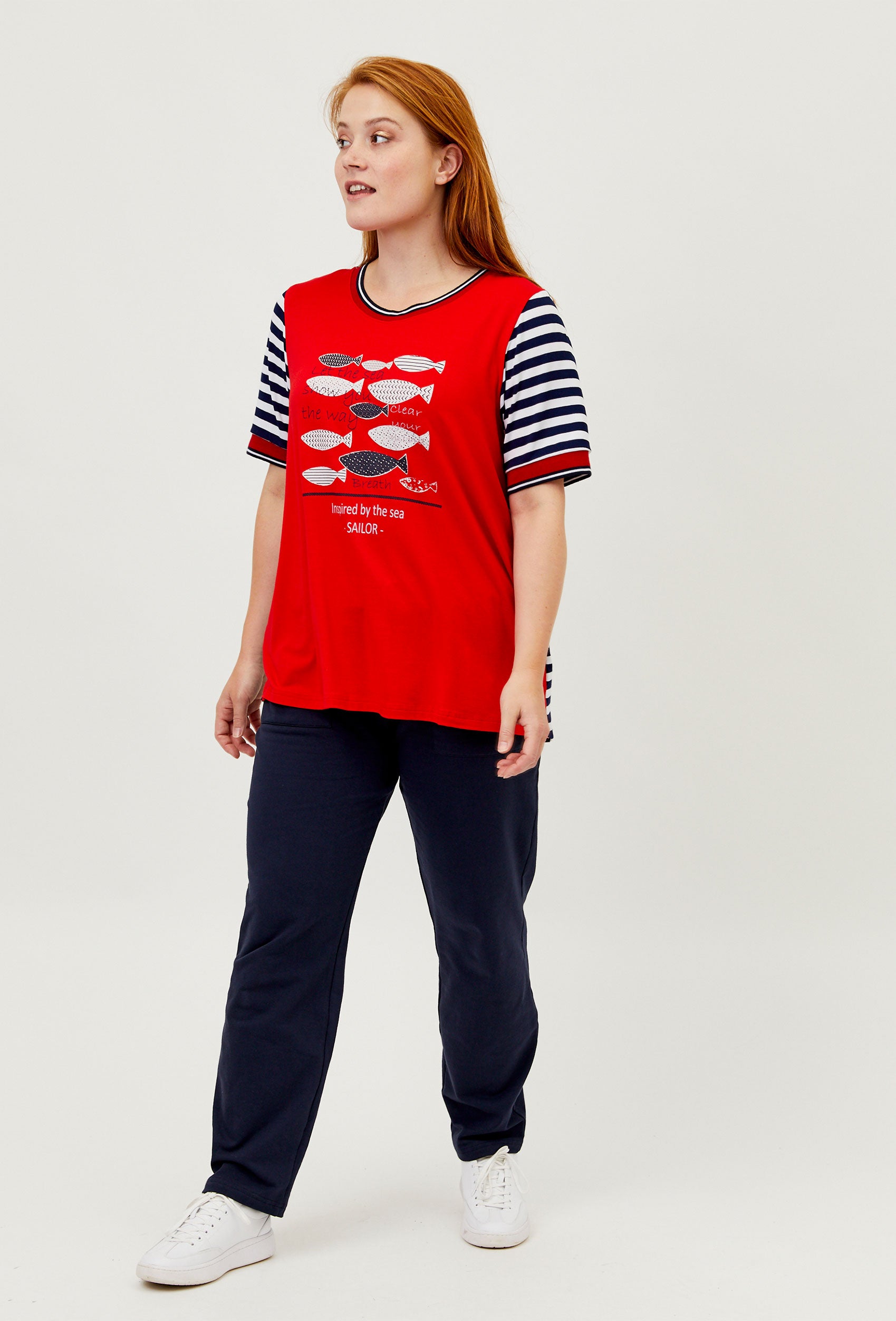 Aprico APEastport T-Shirt 347 Red