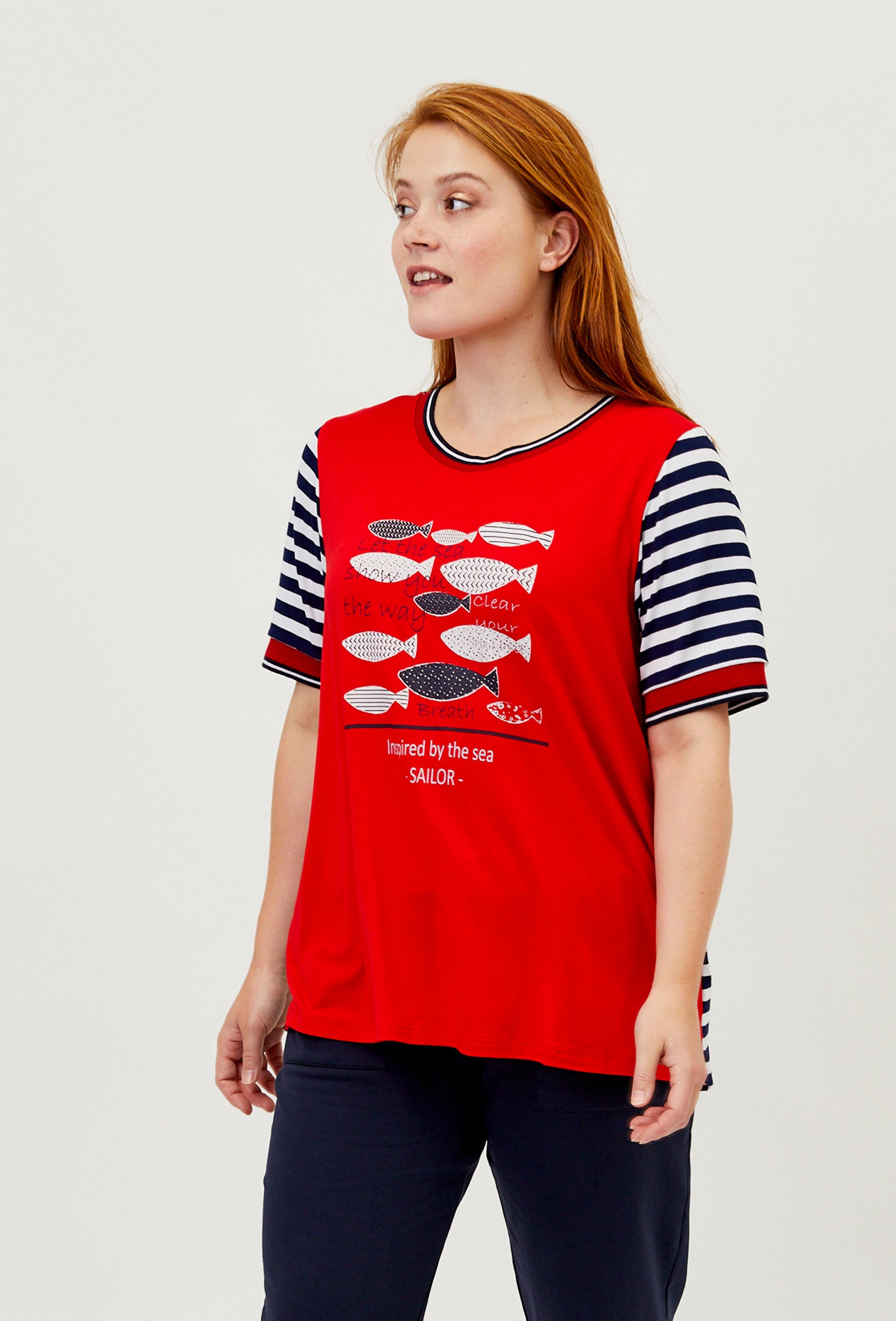Aprico APEastport T-Shirt 347 Red