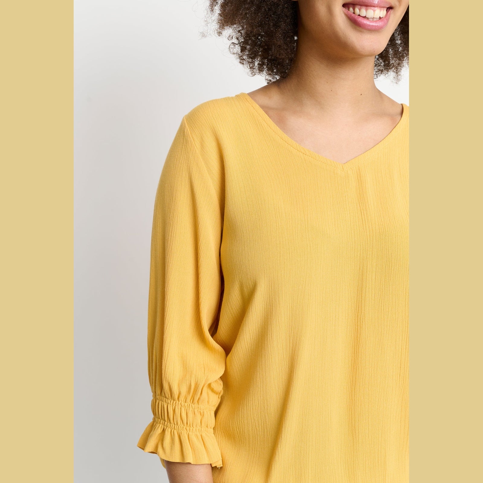 Aprico APIrvine Bluser 250 Warm Yellow