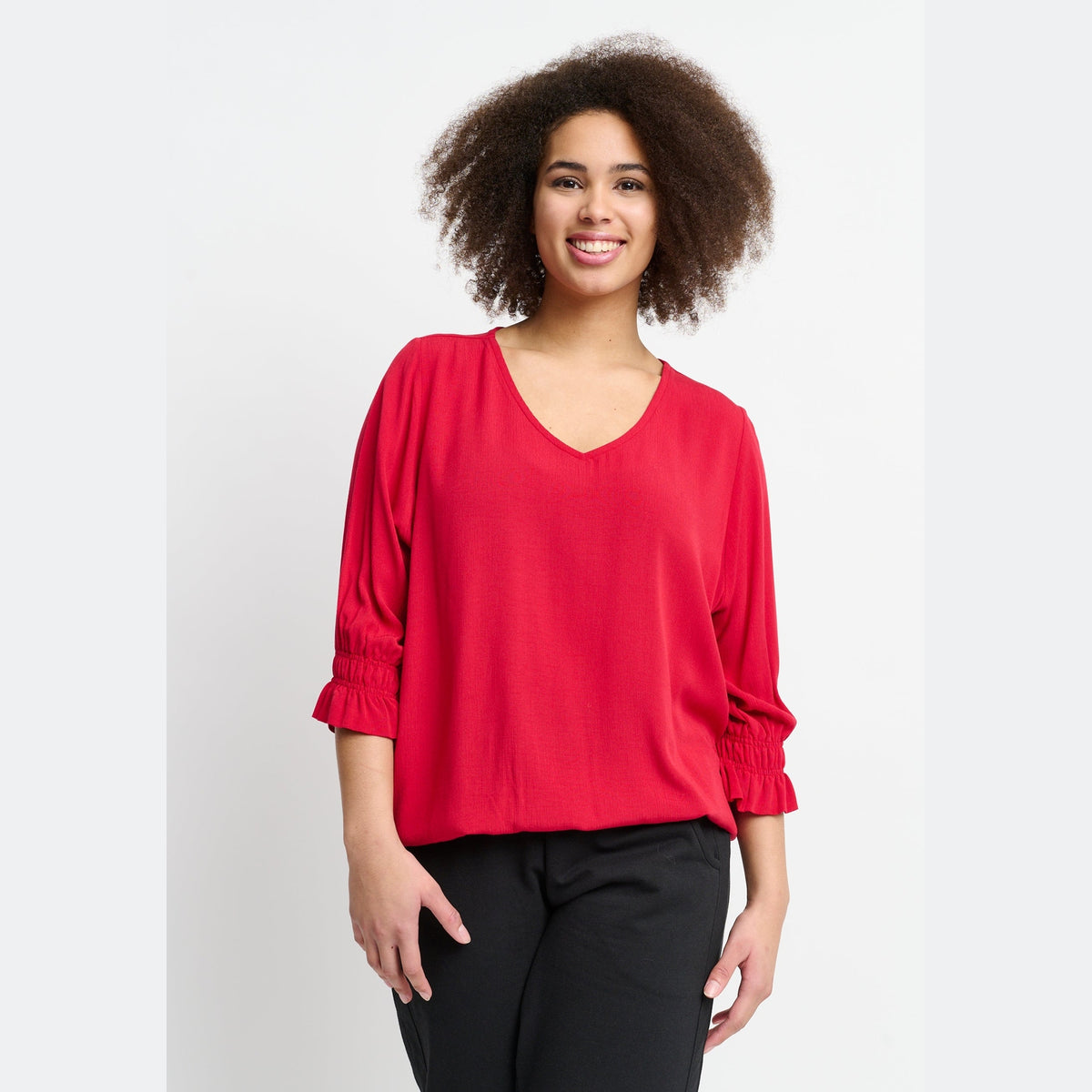 Aprico APIrvine Bluser 354 Warm Red