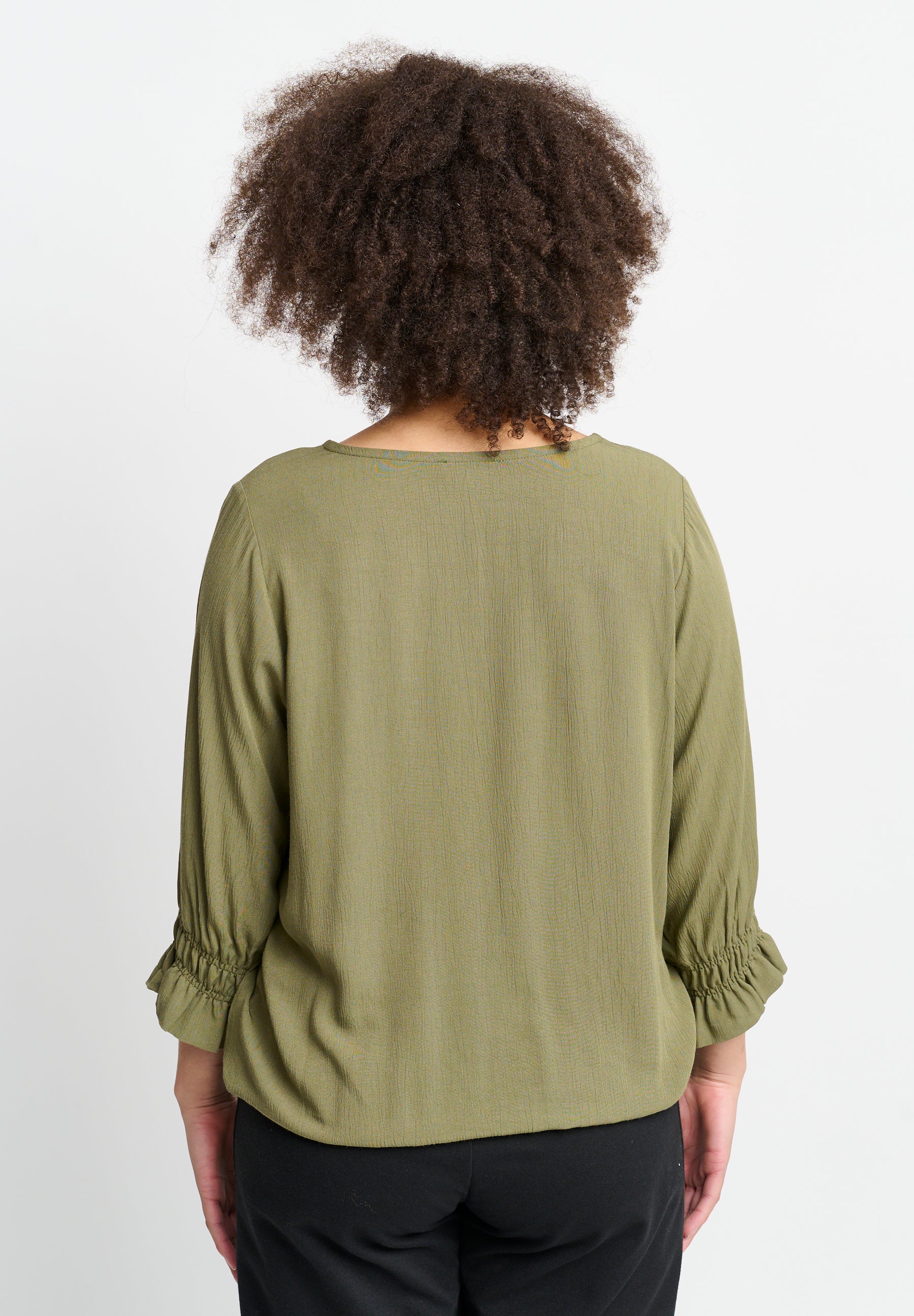 Aprico APIrvine Bluser 648 Dusty Olive