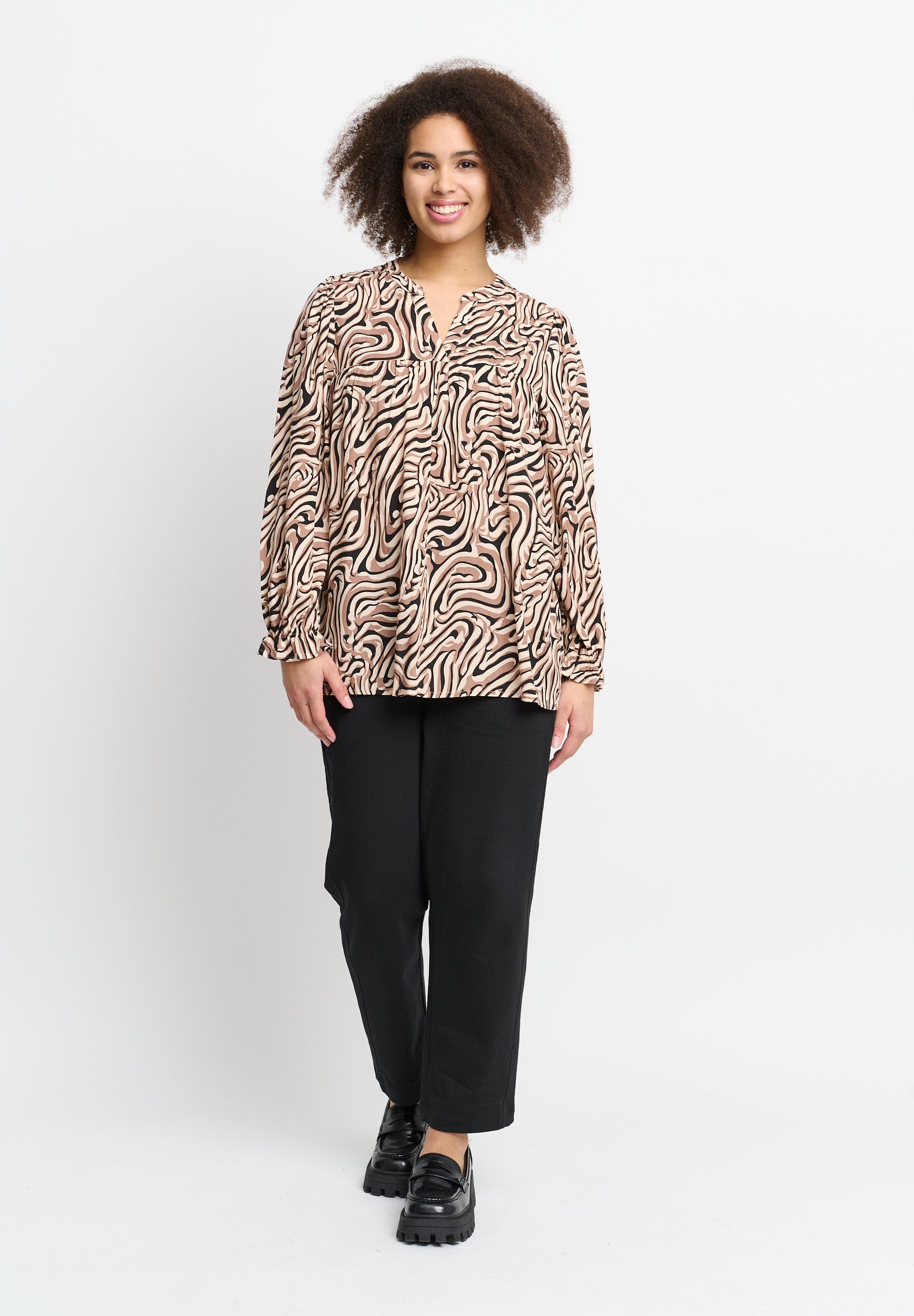 Aprico APJackson Bluser 114 Light taupe
