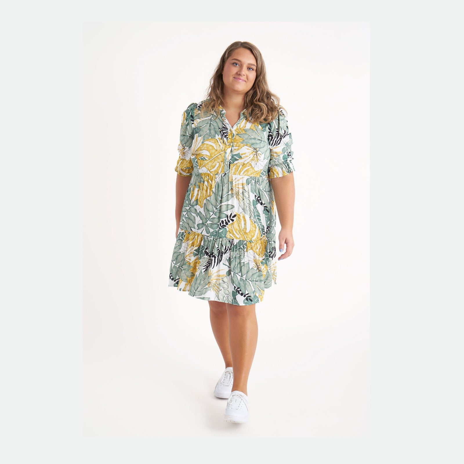 Aprico APTruro Kjoler 618 Dusty Green