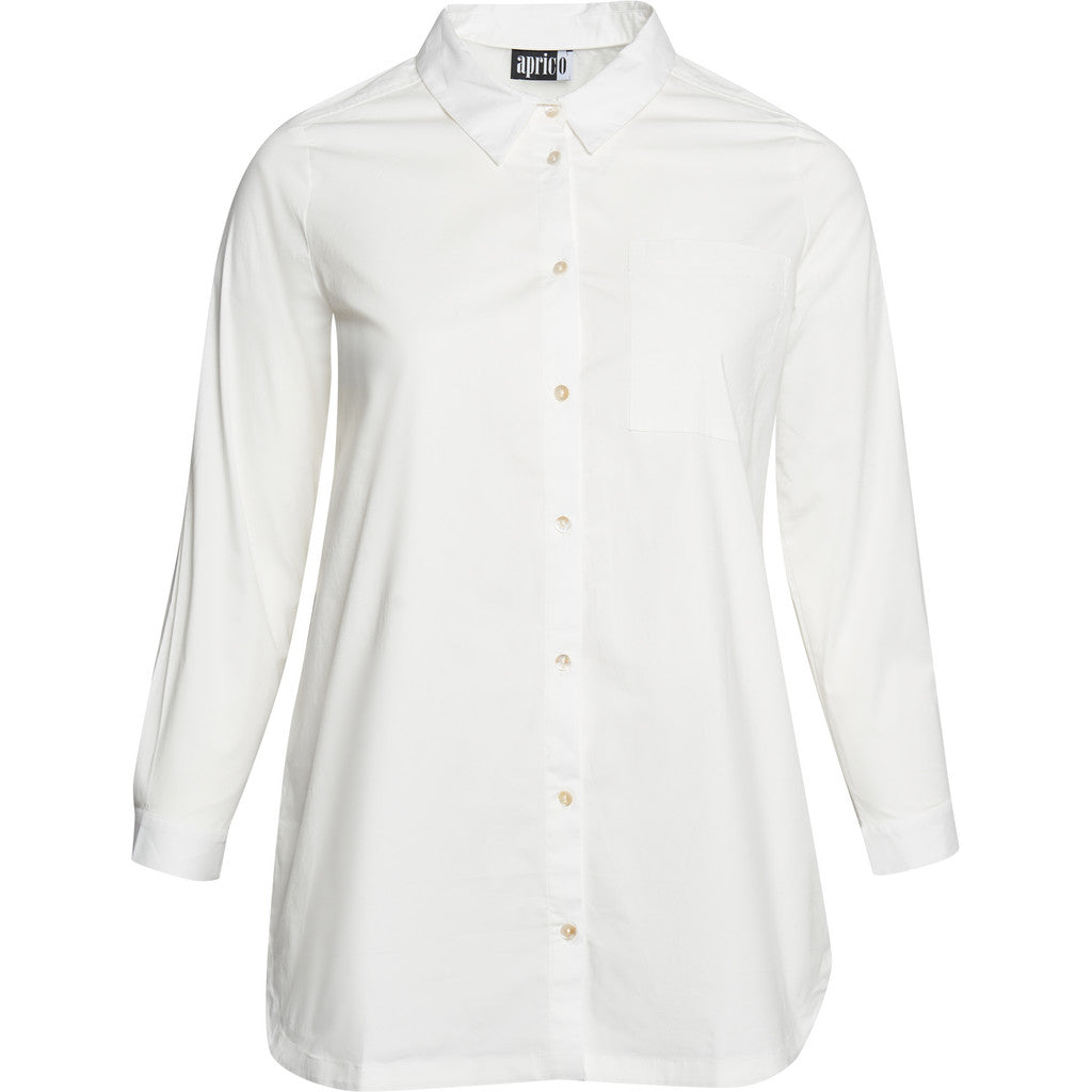 Aprico APVirginia Skjortebluser 002 Optical white