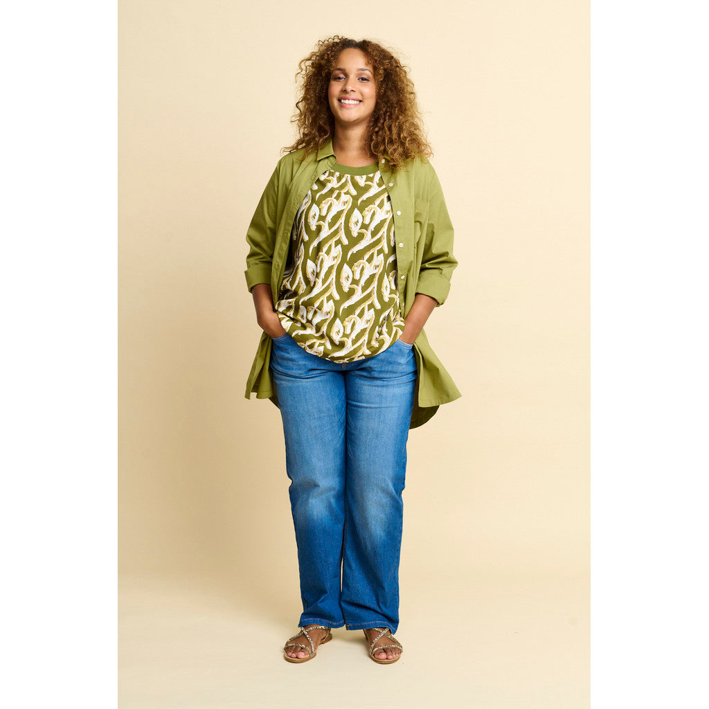 Aprico APVirginia Skjortebluser 621 Olive