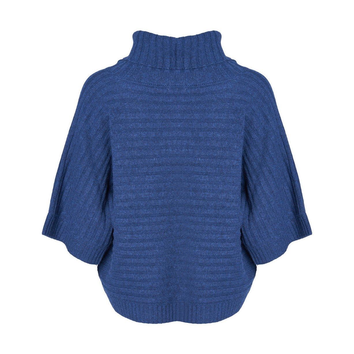 Lind Alba Poncho 20 Navy melange