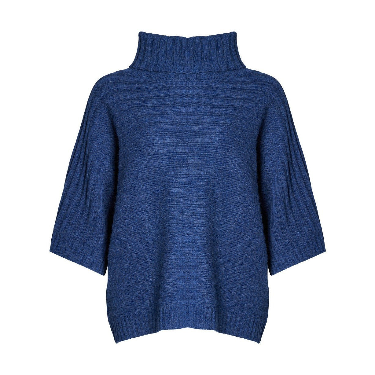 Lind Alba Poncho 20 Navy melange