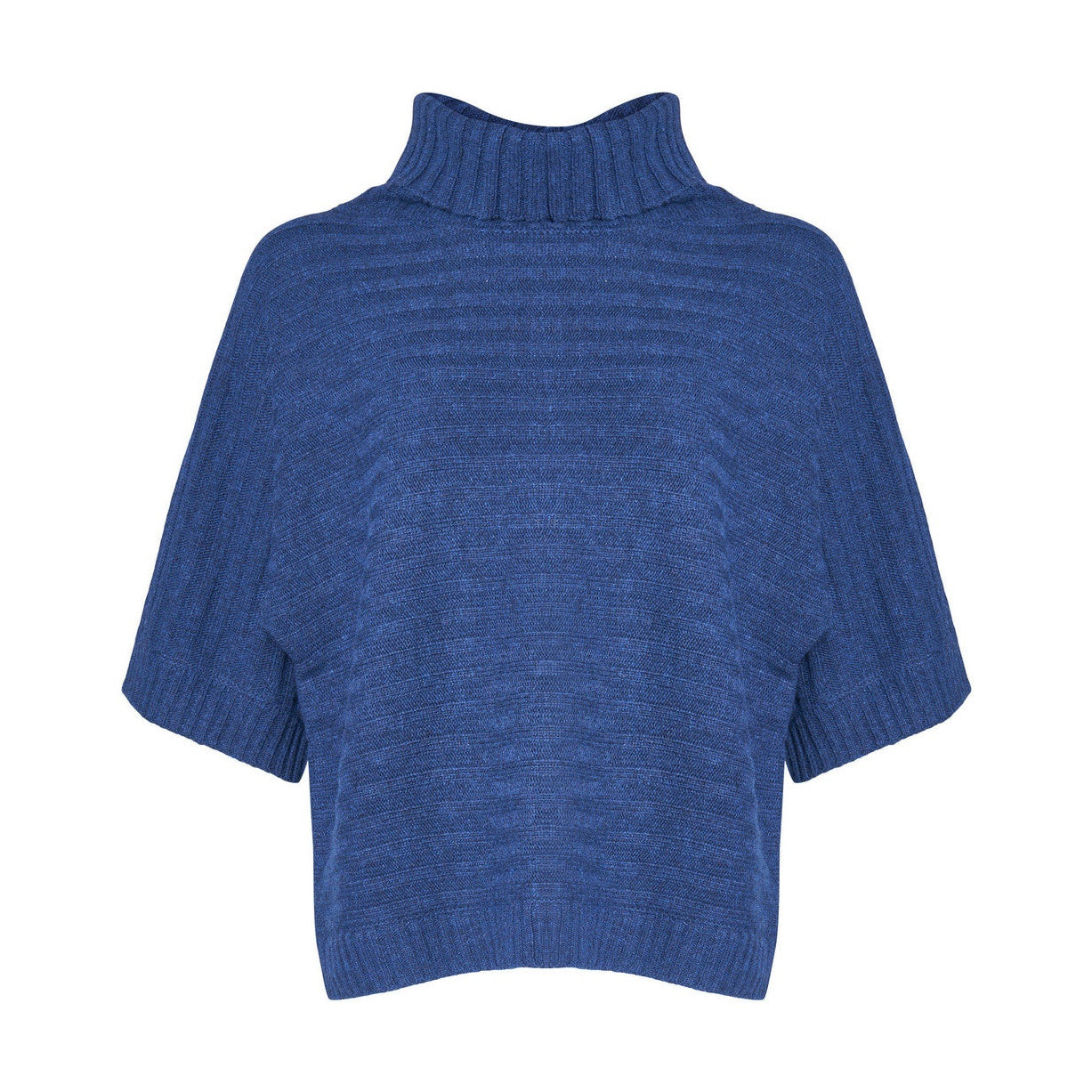 Lind Alba Poncho 20 Navy melange